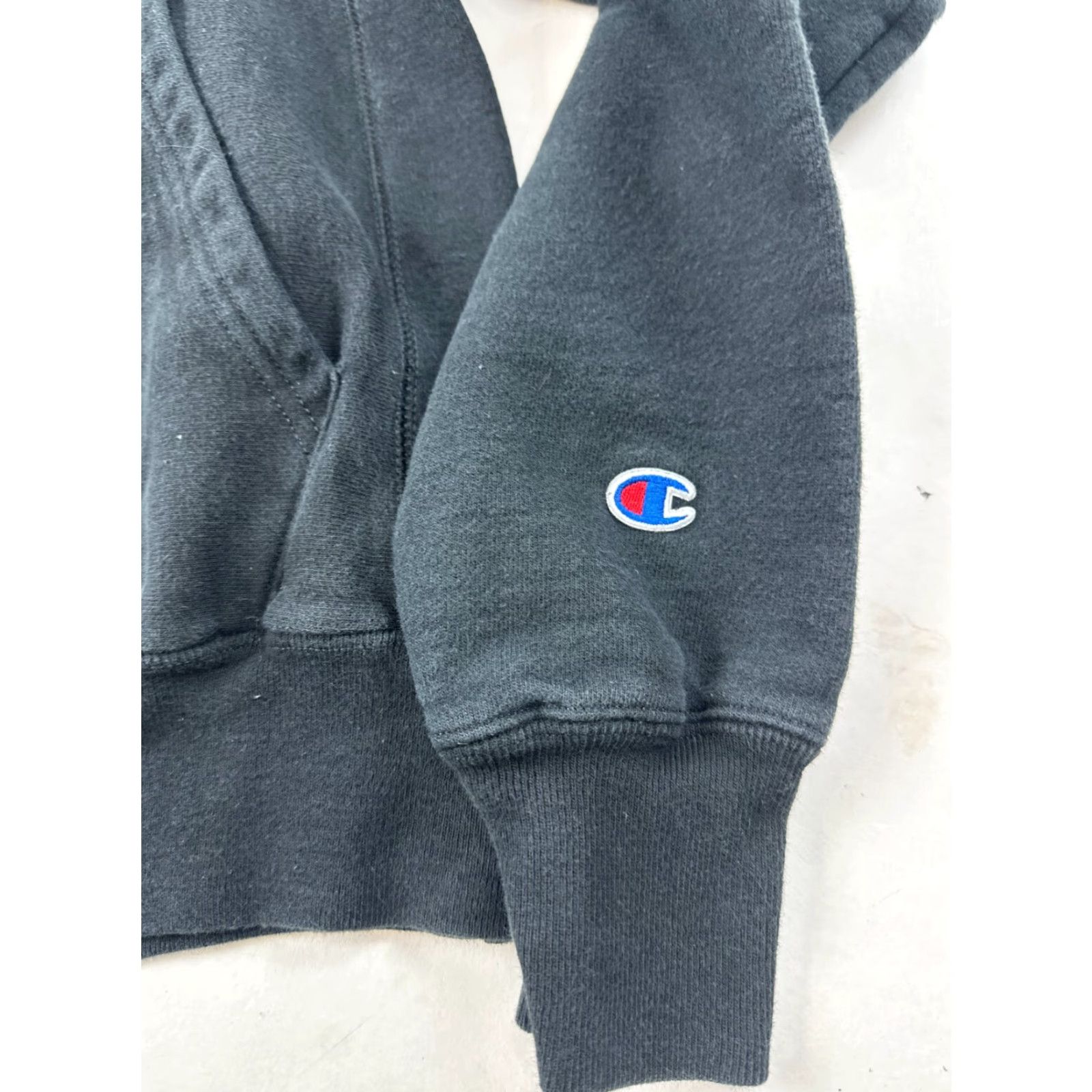 Champion Champion Hoodie Mens XS Black Long Sleeve Pullover Reverse Weave Outdoor Gym Size US XS / EU 42 / 0 - 5 Thumbnail