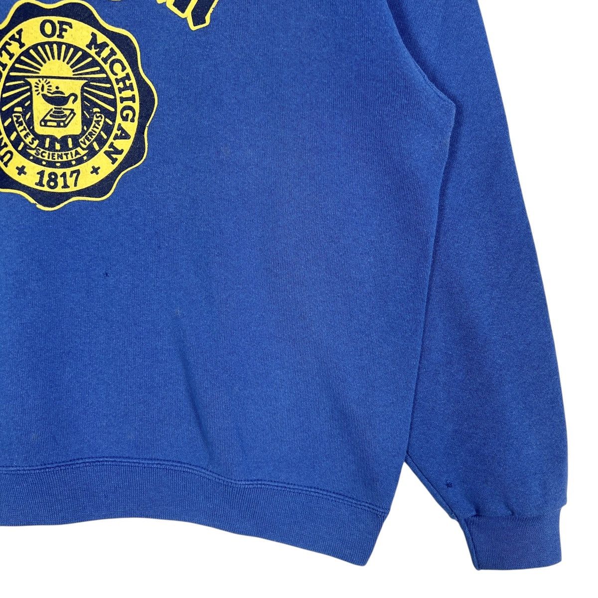 Vintage 90s Vintage University of Michigan Wolverines Crew Neck Size US M / EU 48-50 / 2 - 5 Thumbnail