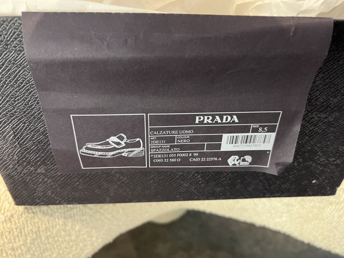 Prada Prada logo loafers Size US 8.5 / EU 41-42 - 18 Thumbnail