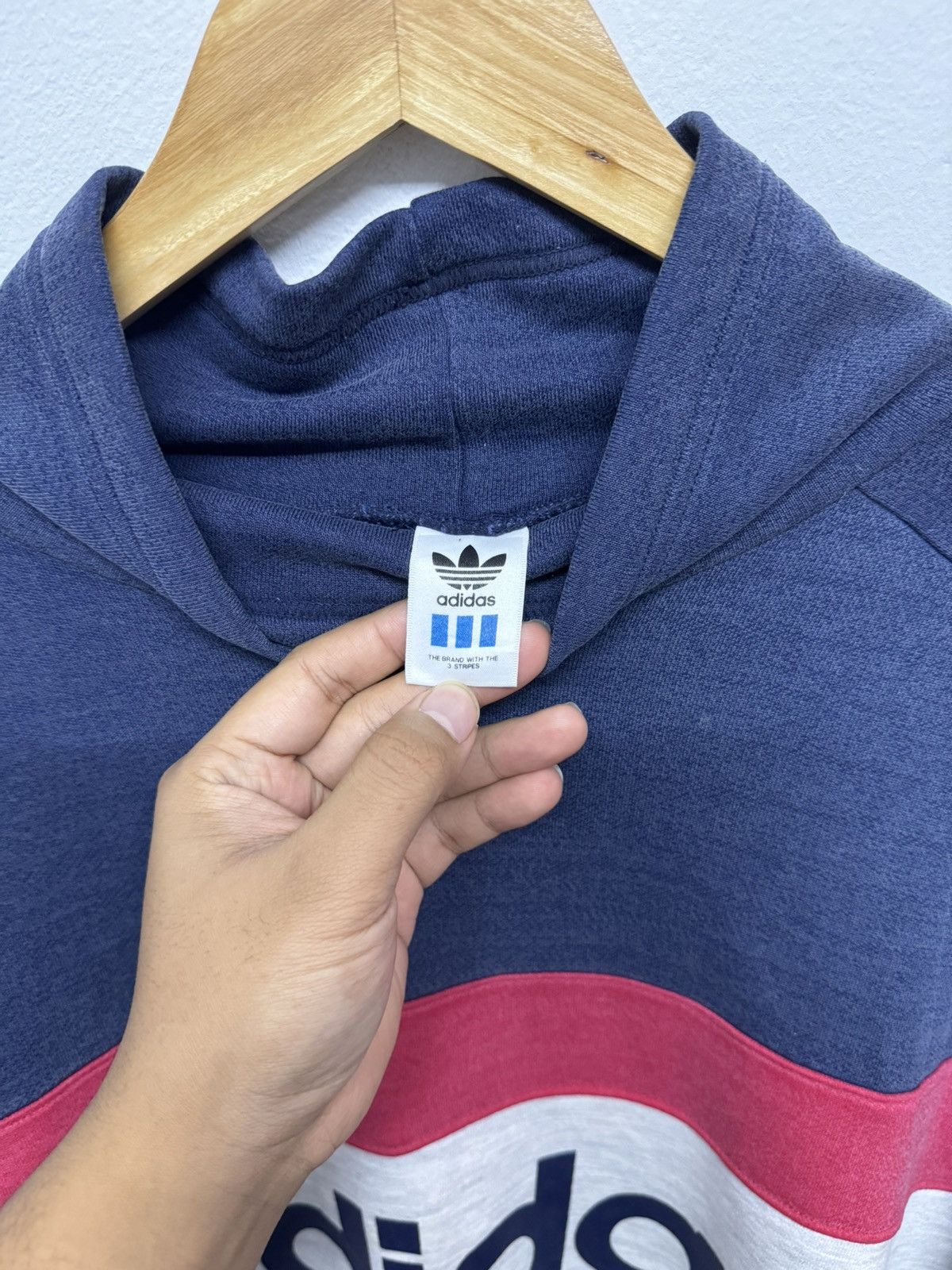 Adidas × Vintage Vintage Adidas Boxy Sweatshirt Size US XXL / EU 58 / 5 - 5 Thumbnail