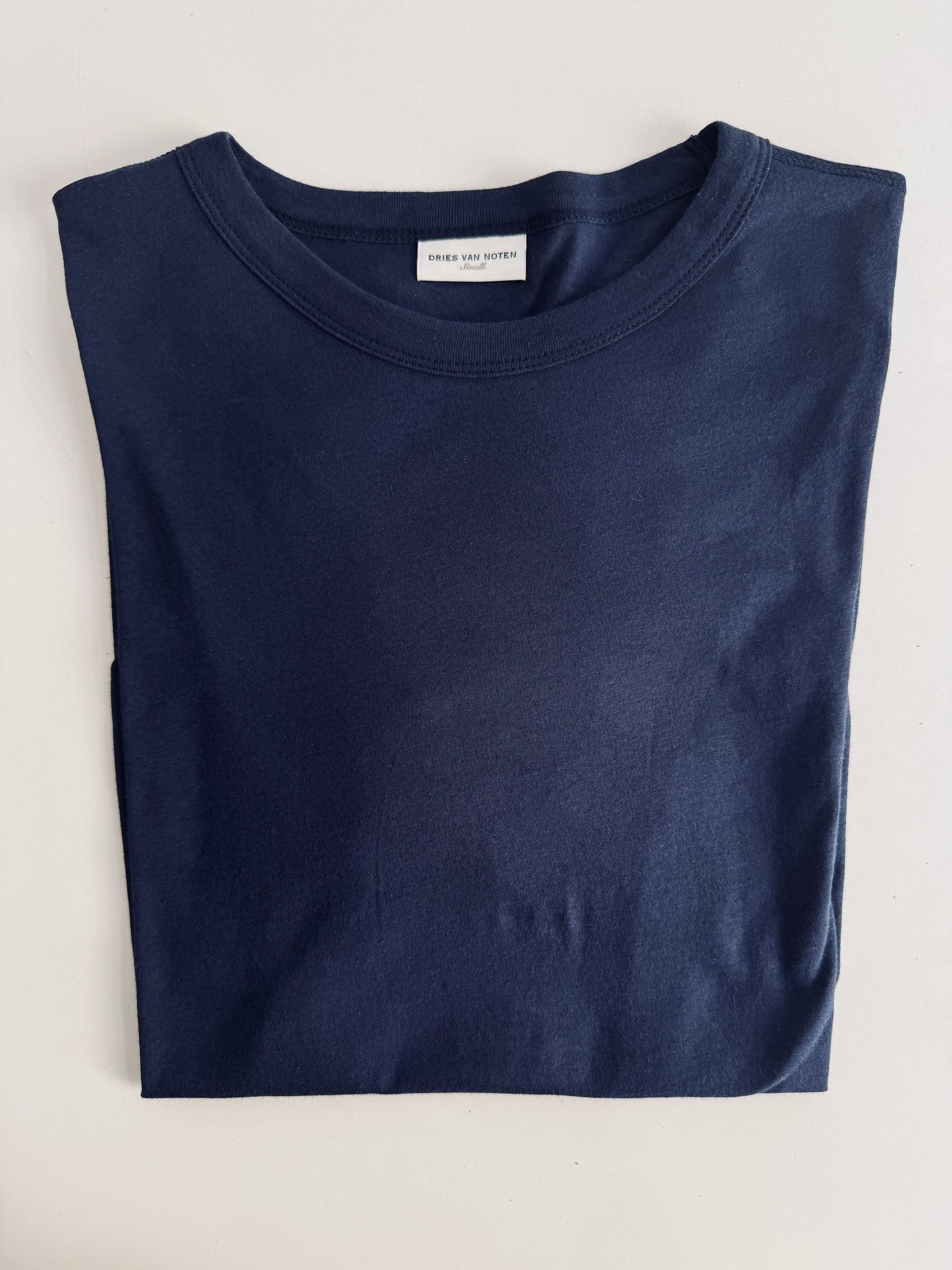 Dries Van Noten Cotton-Jersey T-Shirt Size US S / EU 44-46 / 1 - 3 Thumbnail