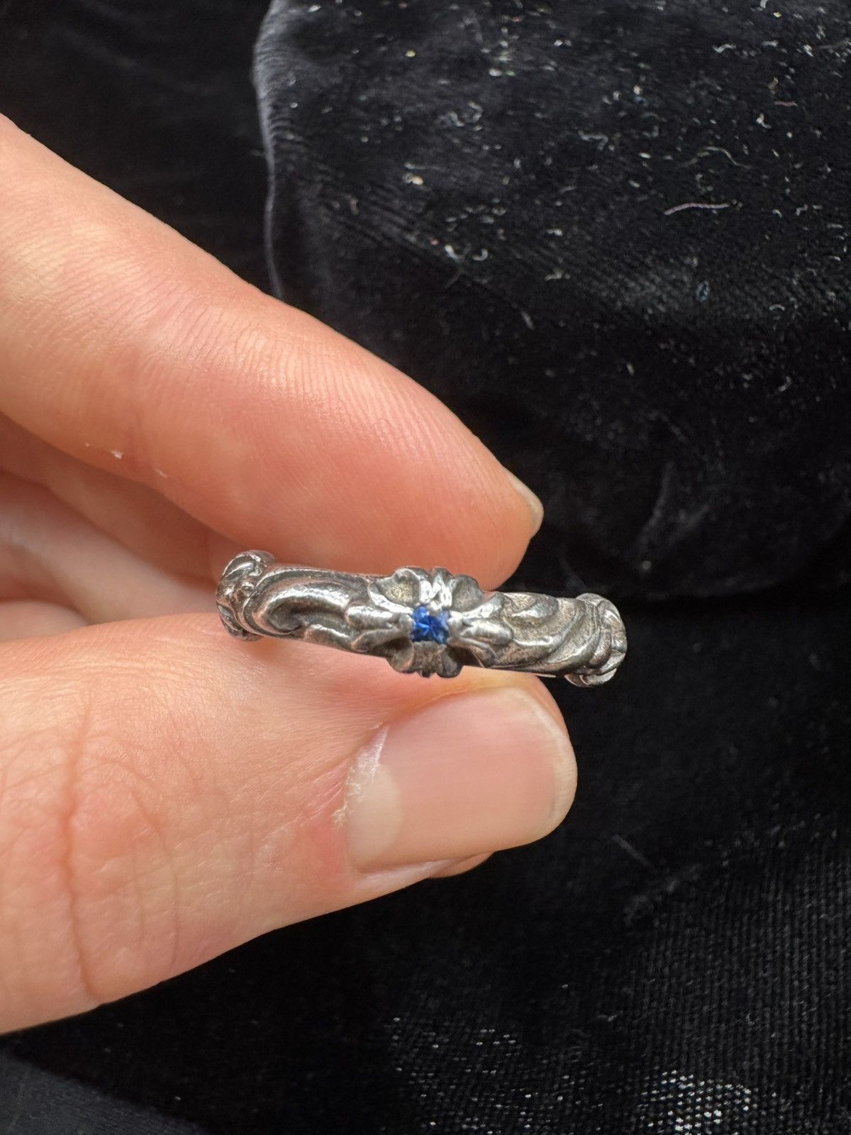 Chrome Hearts Chrome hearts sapphire SBT ring Size ONE SIZE - 3 Thumbnail