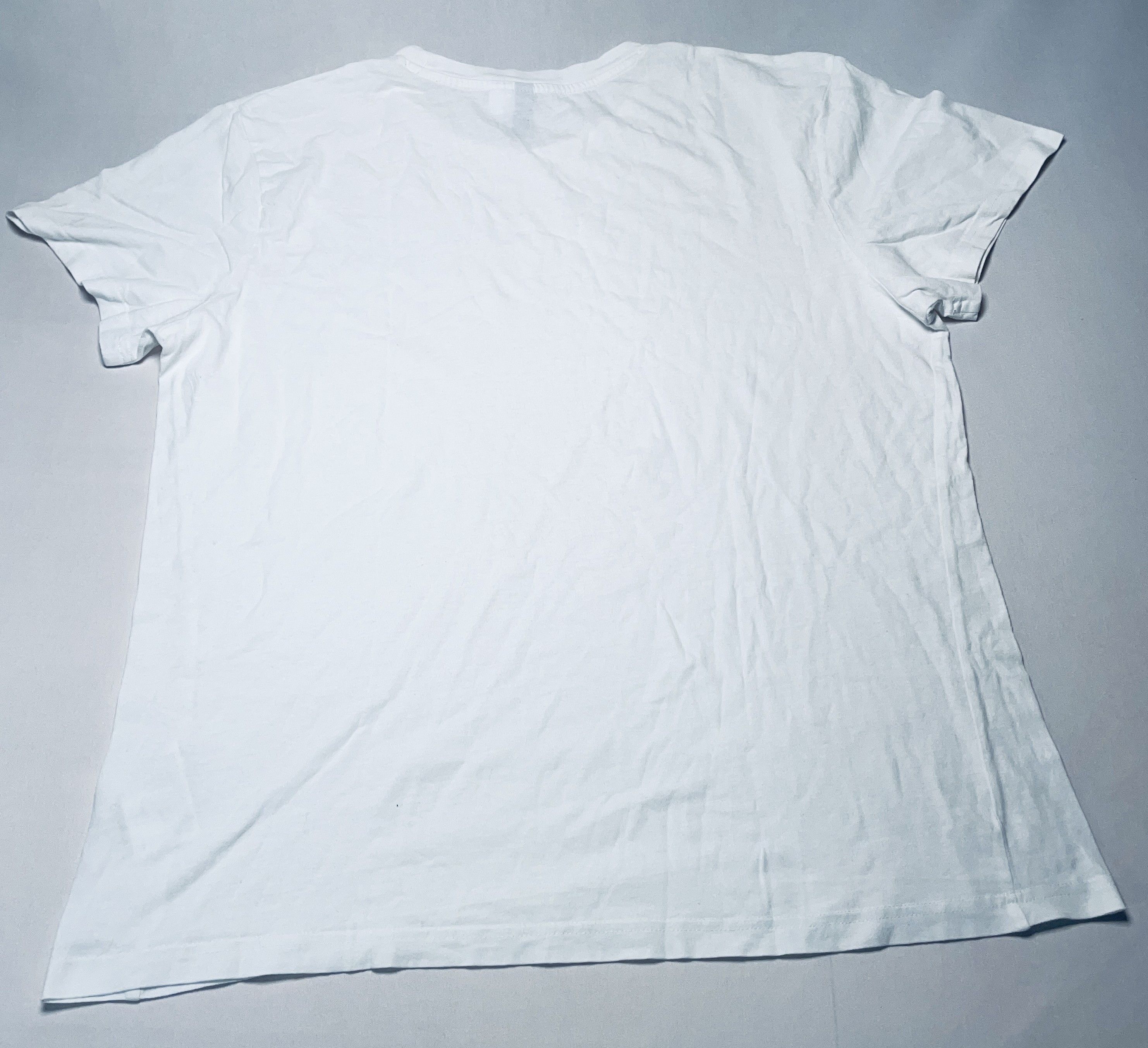 H&M 👕 14,90 € – Weißes H&M Basic T-Shirt Größe L – Size US L / EU 52-54 / 3 - 4 Thumbnail