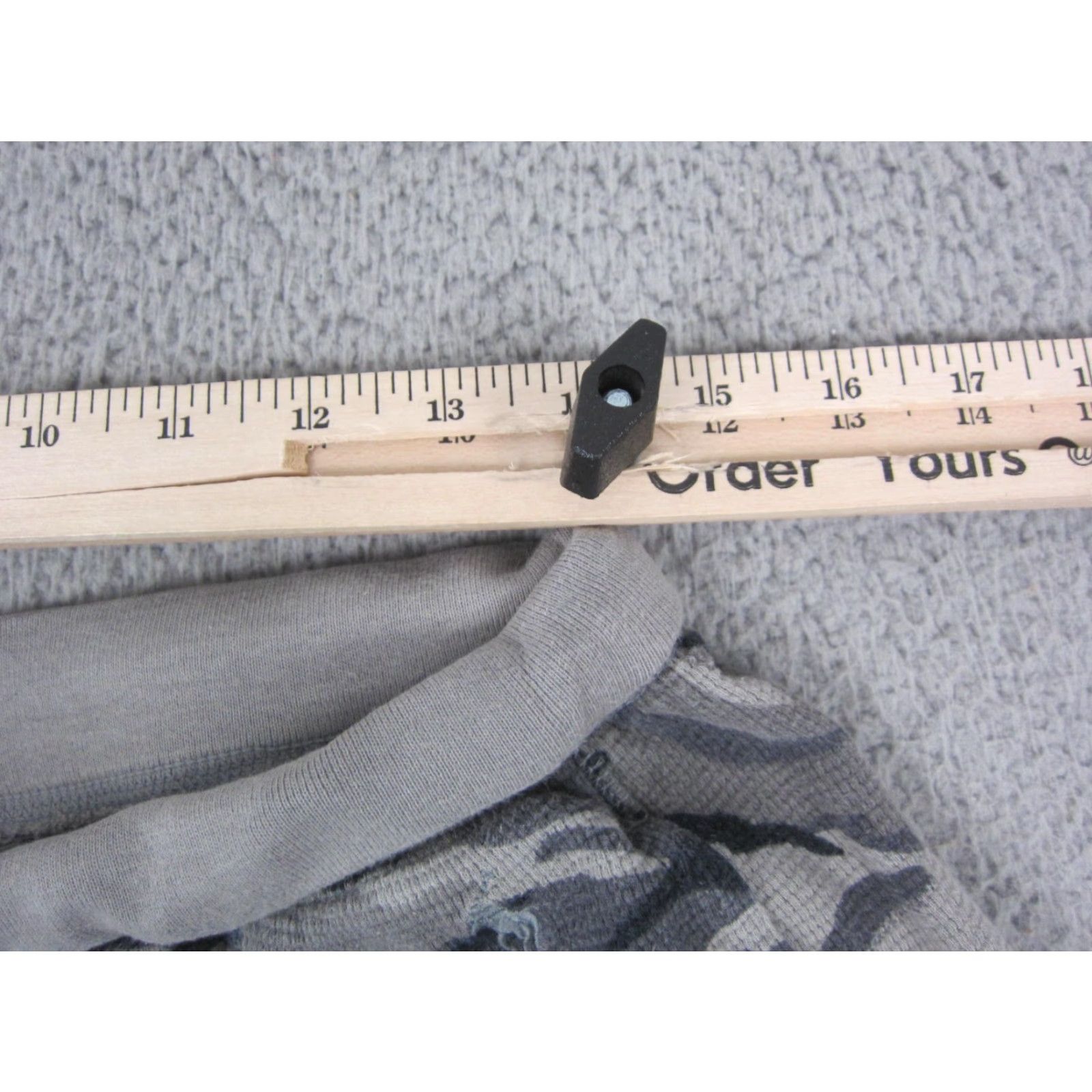 Polo Ralph Lauren Polo Ralph Lauren Pants Mens Large Gray Camo Waffle Knit Jogger Sweat Athletic Size US L / EU 52-54 / 3 - 5 Thumbnail