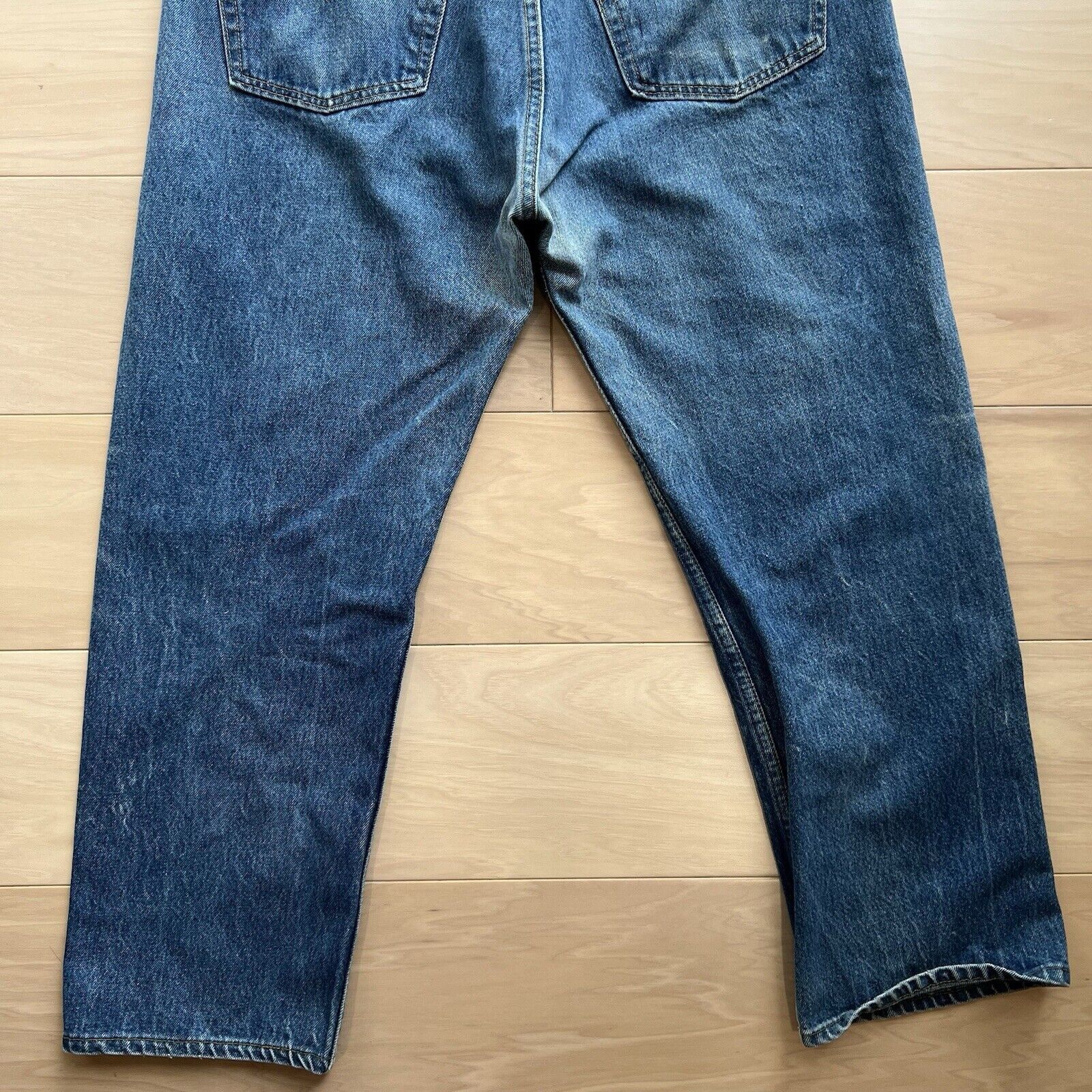 Levi's × Vintage Vintage Levis 501 Jeans 36 Blue Denim Made in USA Workwear Size US 36 / EU 52 - 9 Thumbnail