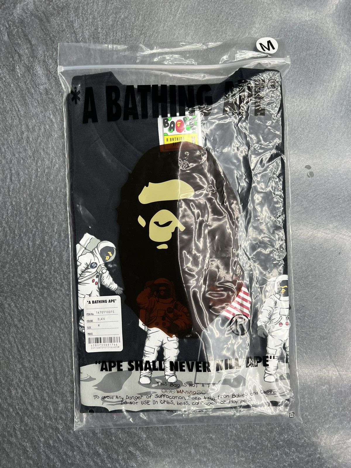 Bape Bape Moon Landing T-Shirt Size US M / EU 48-50 / 2 - 7 Thumbnail