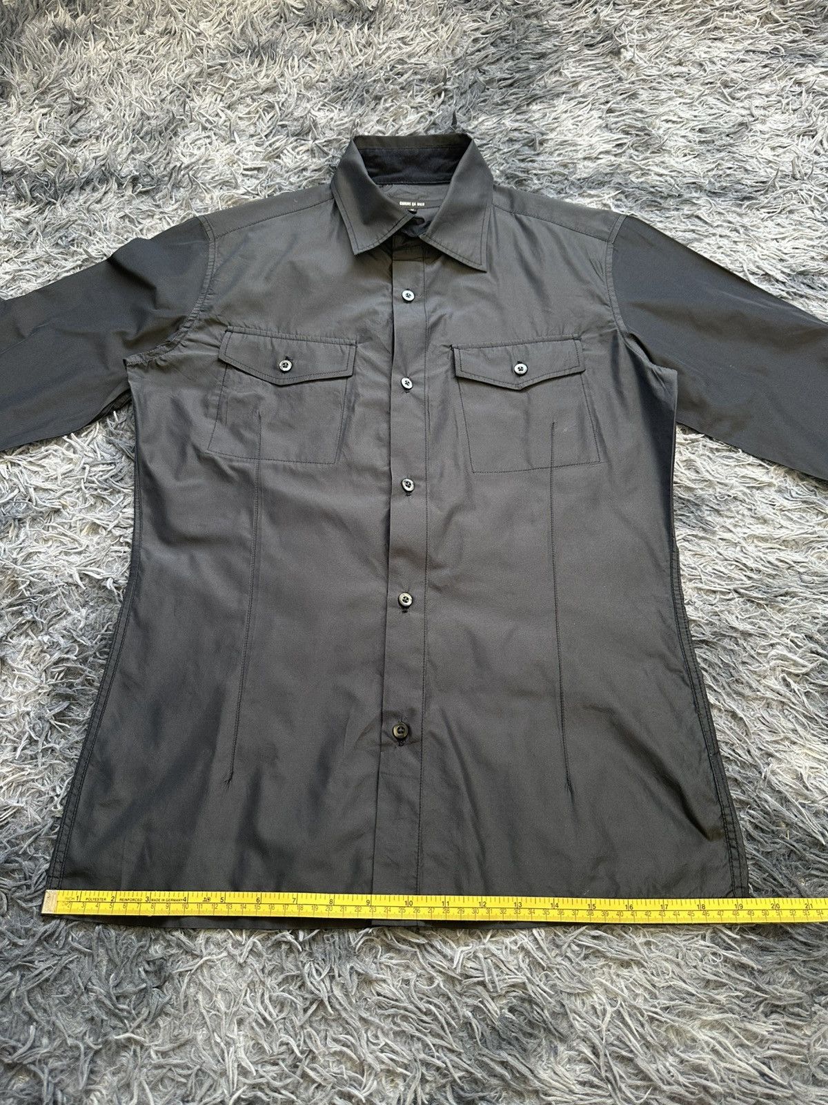 Comme des Garcons 08/09 AW Comme Ca Men glossy nylon shirt Size US M / EU 48-50 / 2 - 15 Thumbnail