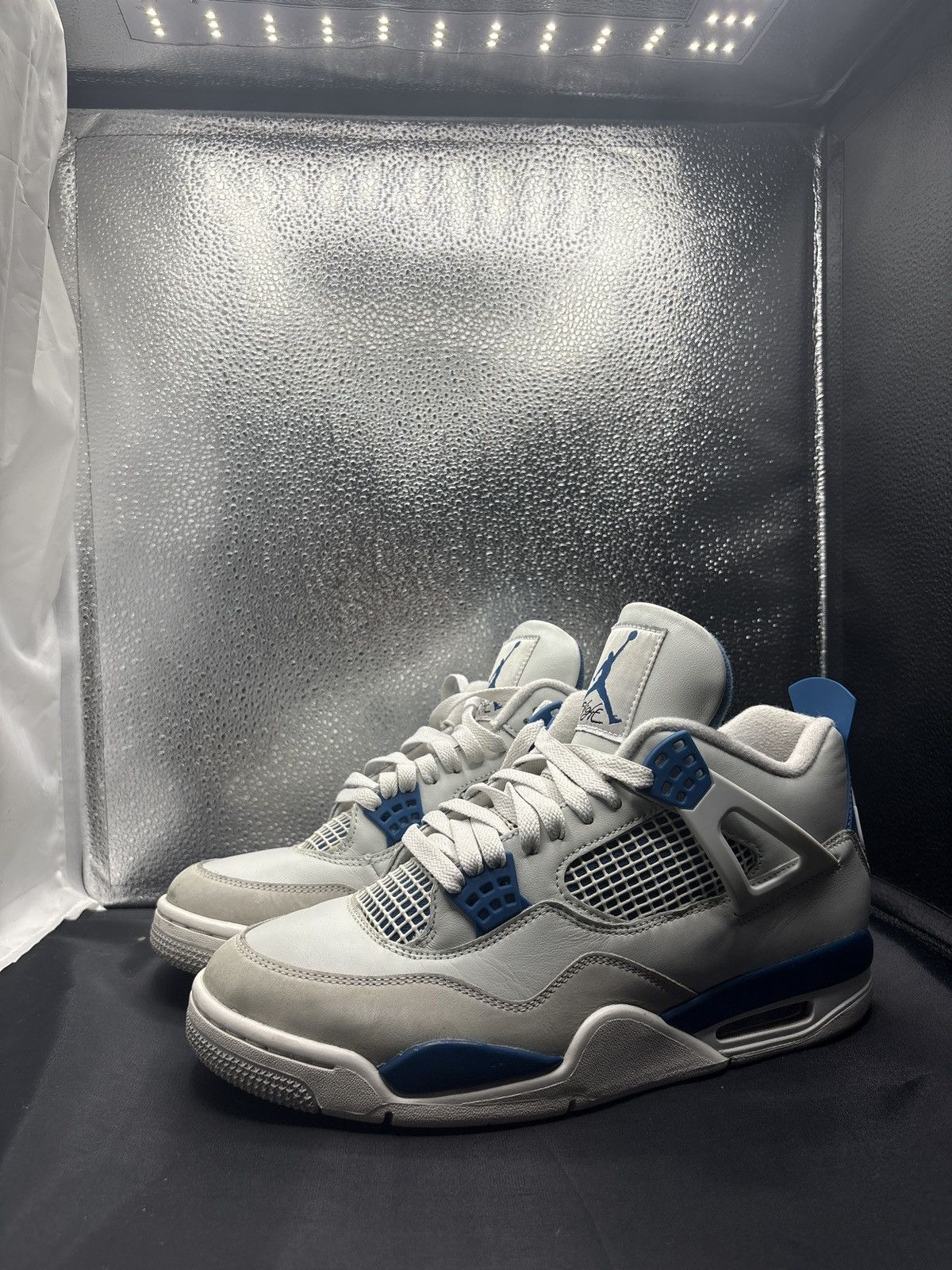 Jordan Brand Jordan 4 Military Blue Size US 10 / EU 43 - 1 Thumbnail
