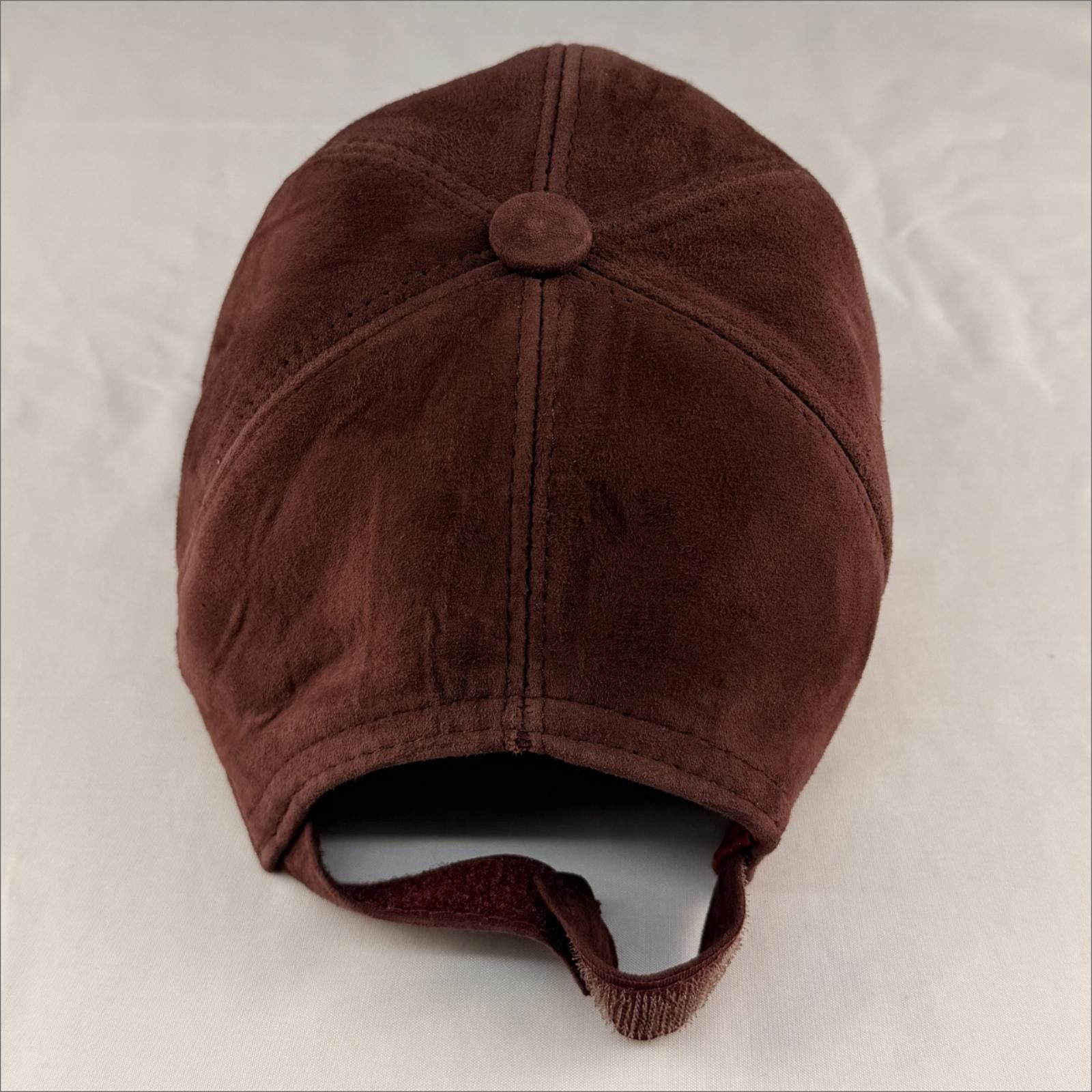 Other NEW Red Suede Baseball Cap - Premium Hat 068 Size ONE SIZE - 5 Thumbnail