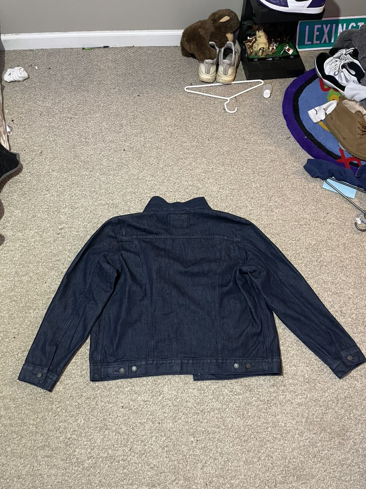 Levi's Levi’s Dark Wash Denim Jacket Size US XL / EU 56 / 4 - 3 Thumbnail