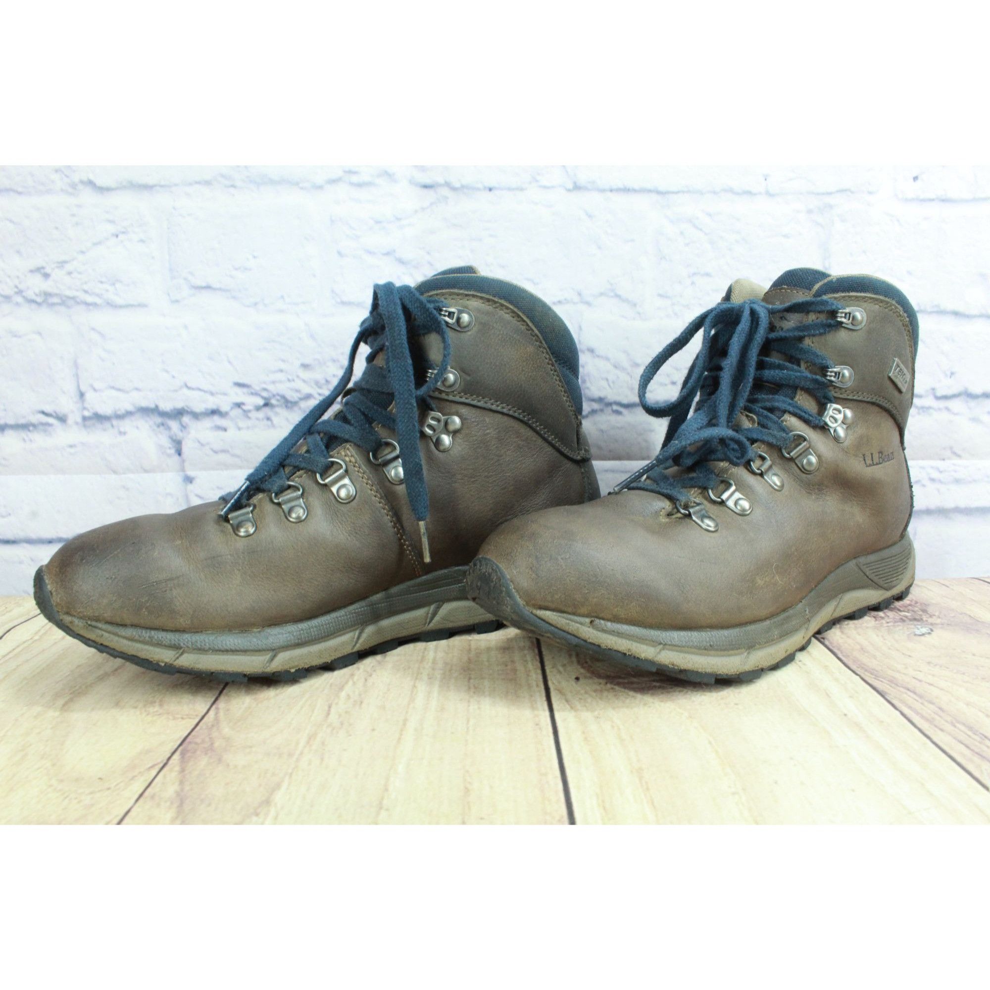 L.L. Bean LL Bean Men’s Alpine Hiking Boots Leather Brown Size US 7.5 / EU 40-41 - 2 Thumbnail