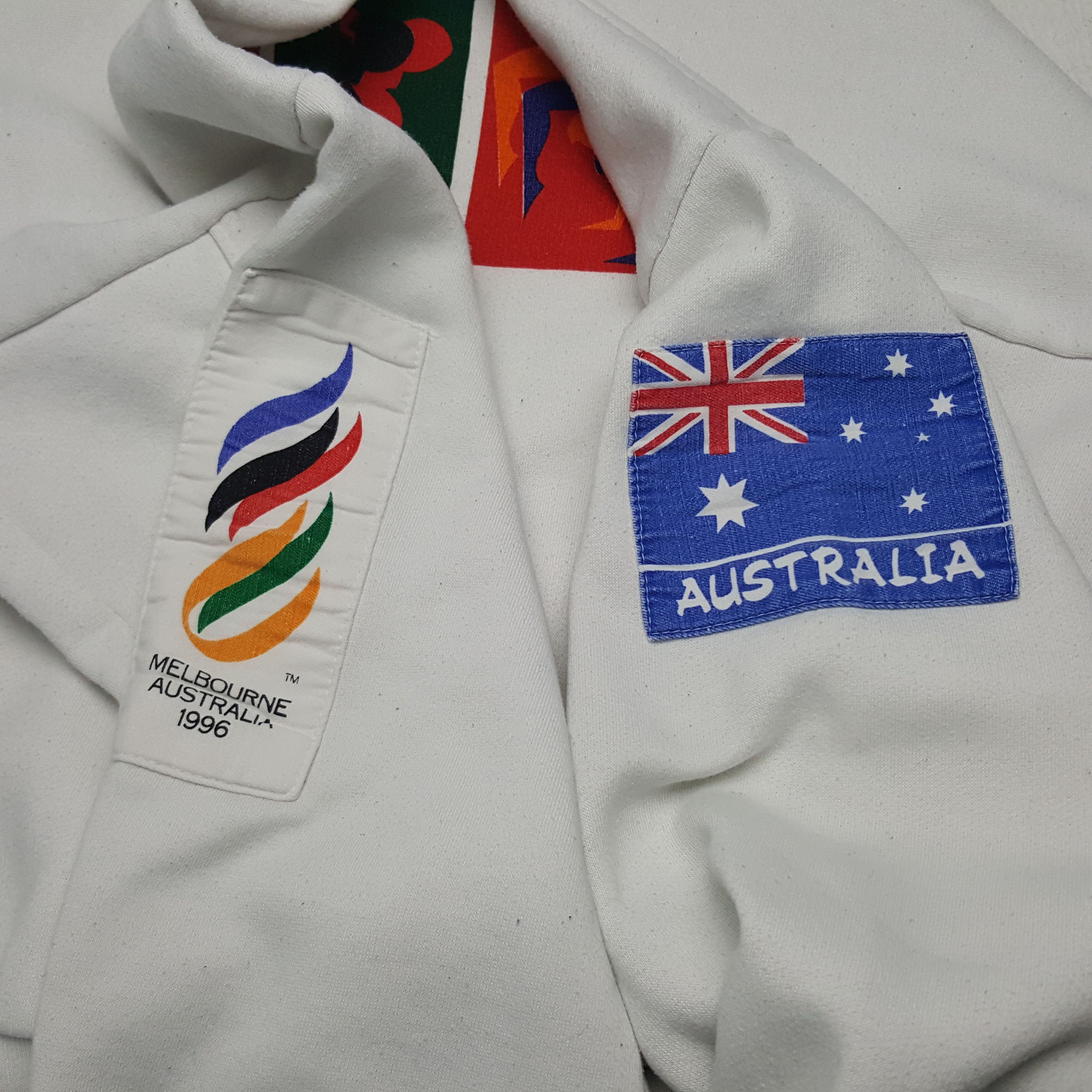 USA Olympics × Vintage Vintage Melbourne 1990 Australia Olympics Sport Sweatshirt Size US XL / EU 56 / 4 - 8 Thumbnail