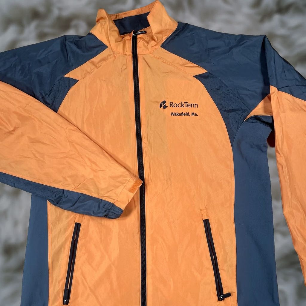 Vintage North End Sport Full Zip Jacket Windbreaker Pullover Front Pockets Mens L Orange Size US S / EU 44-46 / 1 - 1 Thumbnail