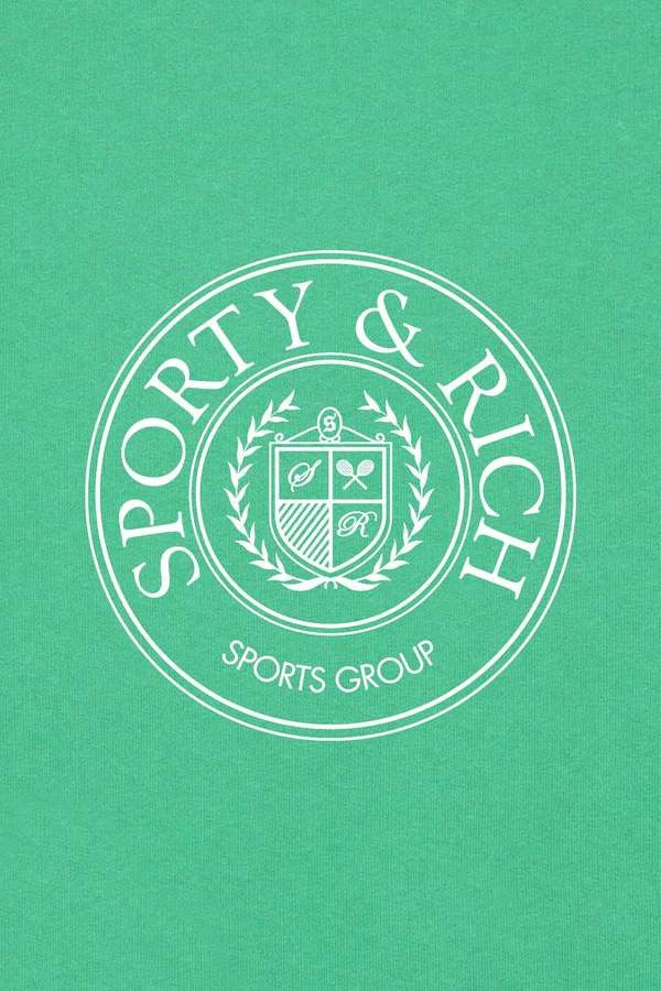 Sporty & Rich o1mle0525 Srhwc Disco Short in Green Size 30" / US 8 / IT 44 - 4 Thumbnail