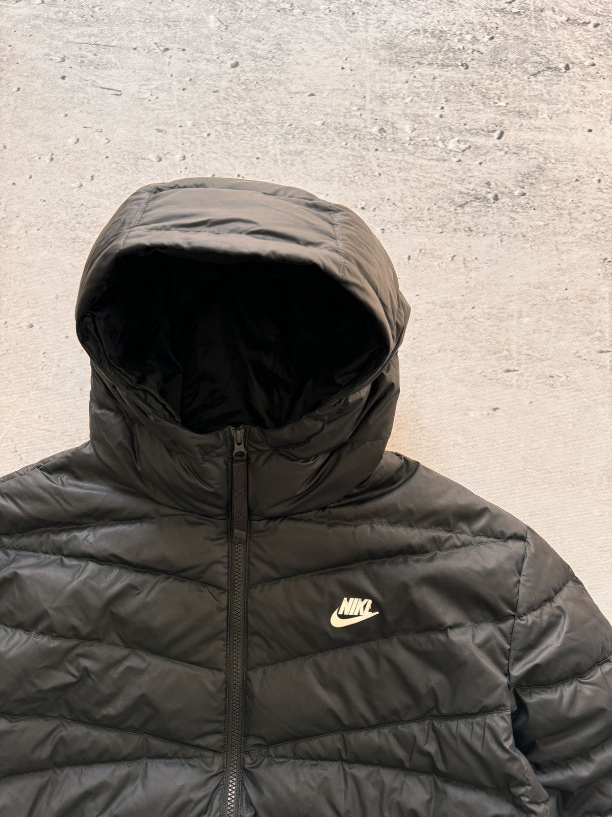 Nike × Nike ACG NIKE PUFFER DOWN BASIC LOGO OVERSIZE NYLON JACKET Size US XL / EU 56 / 4 - 4 Thumbnail