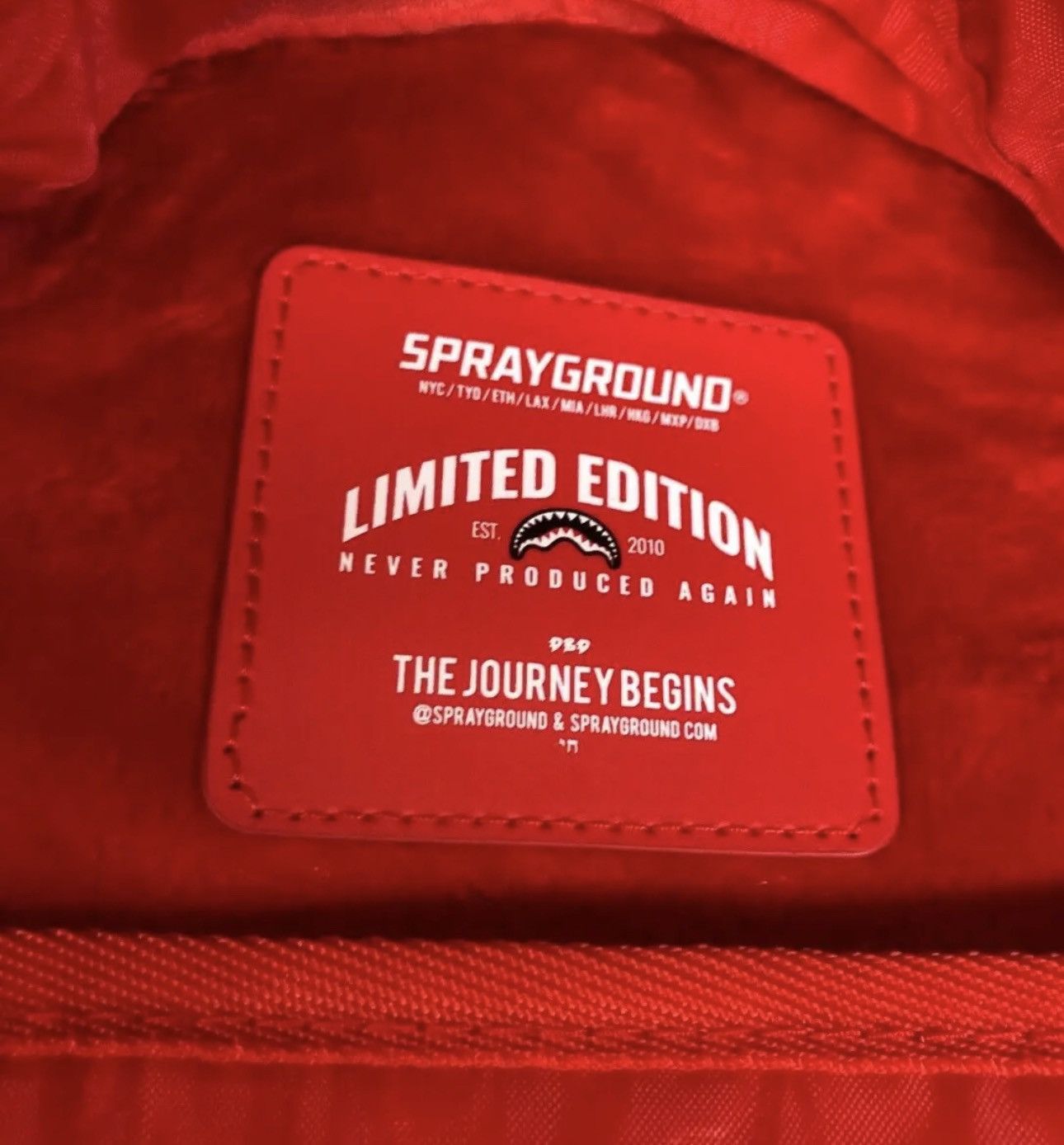 Sprayground SPRAYGROUND GRAFFITTI MONEY STASH BACKPACK Size ONE SIZE - 6 Thumbnail
