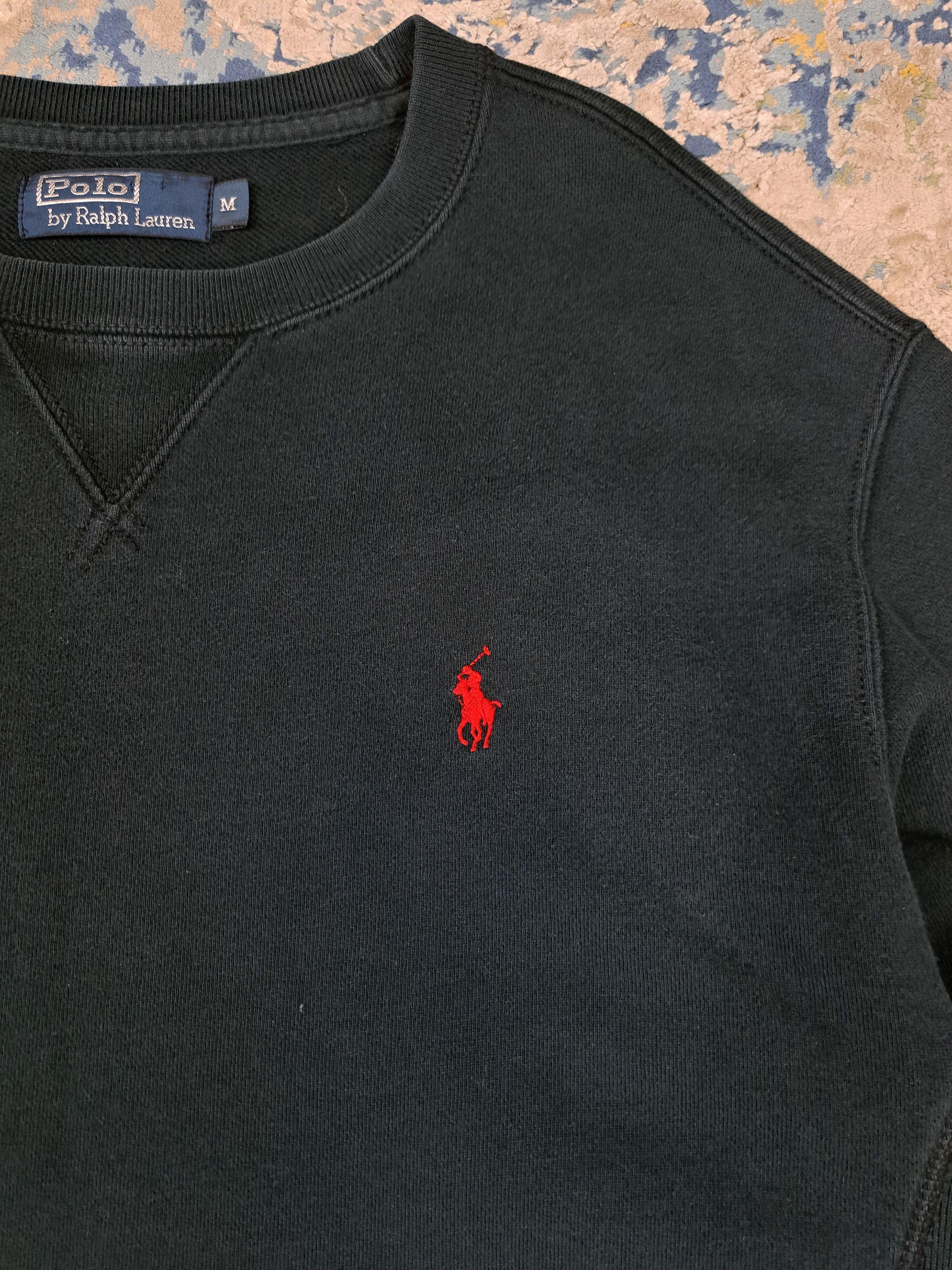 Polo Ralph Lauren Polo Ralph Lauren Embroidered Logo Boxy Sweatshirt Size US M / EU 48-50 / 2 - 3 Thumbnail