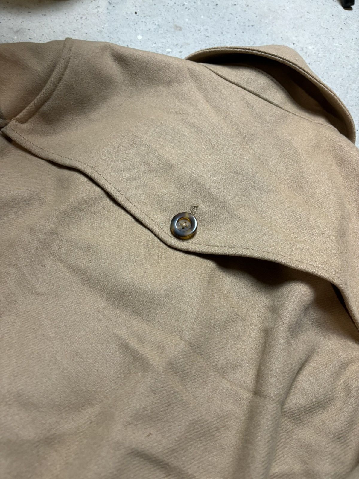 Gap × Vintage Vintage Y2K beige Gap wool jacket Size M / US 6-8 / IT 42-44 - 6 Thumbnail