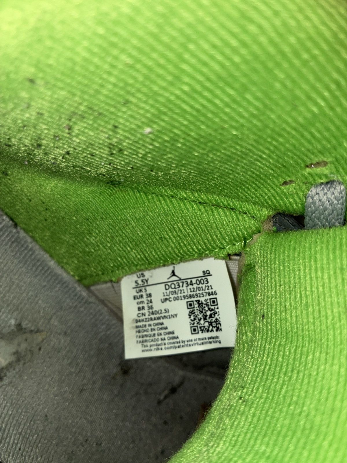 Jordan Brand Jordan 5 green bean Size US 7 / IT 37 - 7 Thumbnail