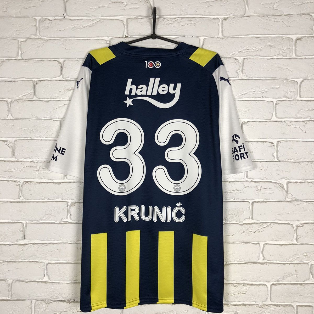 Puma Fenerbahce #33 Krunic 2023 2024 home jersey Size US XXL / EU 58 / 5 - 2 Thumbnail