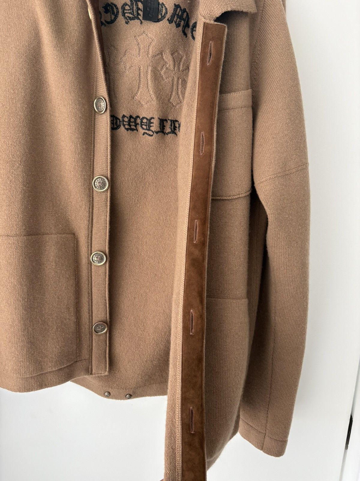 Chrome Hearts CHROME HEARTS CASHMERE CARDIGAN 💸 Size US S / EU 44-46 / 1 - 4 Thumbnail