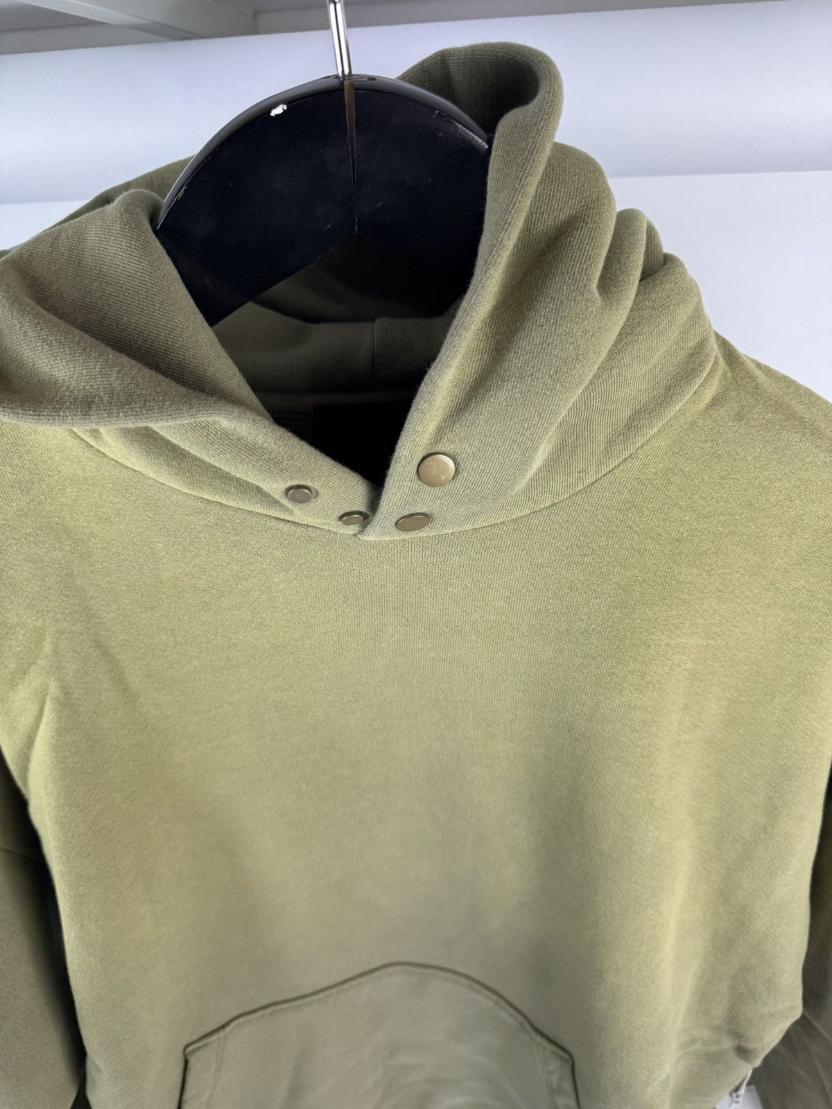 Fear of God SEVENTH COLLECTION FG7C KHAKI SUN-FADE OVERSIZED HOODIE Size US S / EU 44-46 / 1 - 5 Thumbnail