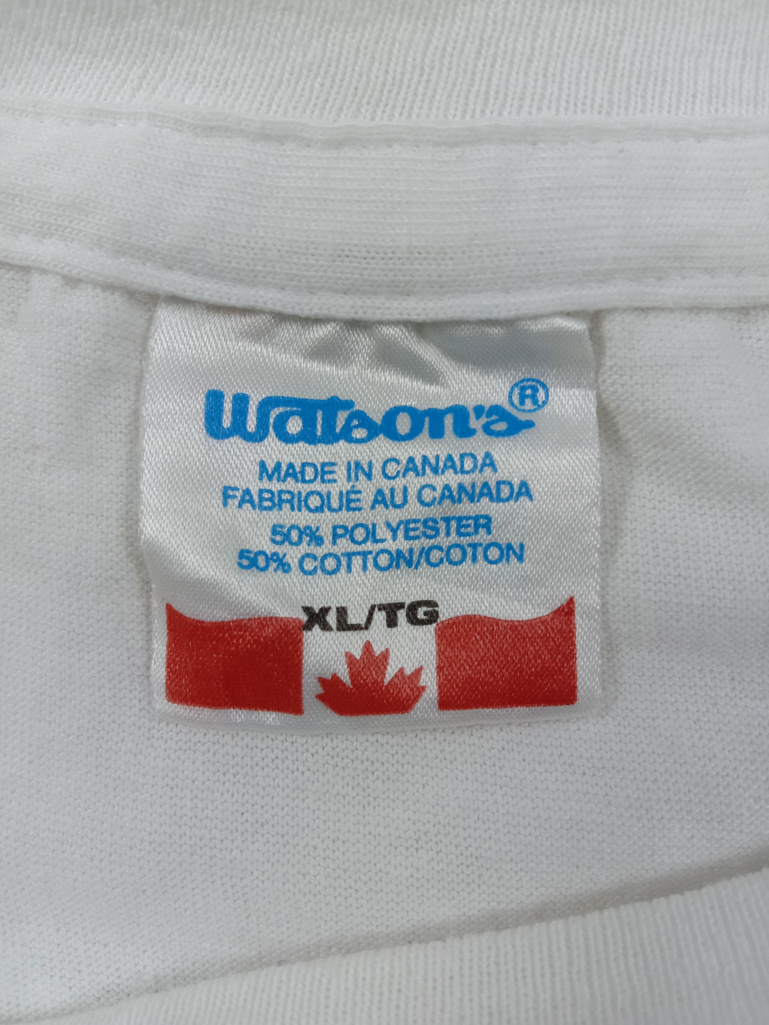 Vintage Vintage Watson's "I Am A Big Winner Globe Lotta Bucks" Tee Size US XL / EU 56 / 4 - 6 Thumbnail
