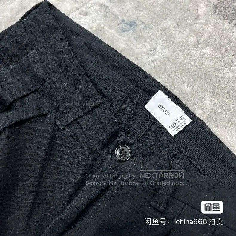 Wtaps Wtaps size 2 Flannel microcone casual pants Size US 39 - 3 Thumbnail