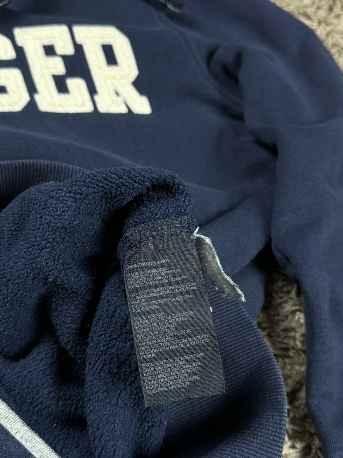 Tommy Hilfiger ZIP hoodie Tommy Hilfiger original streetwear casual item Size US M / EU 48-50 / 2 - 4 Thumbnail