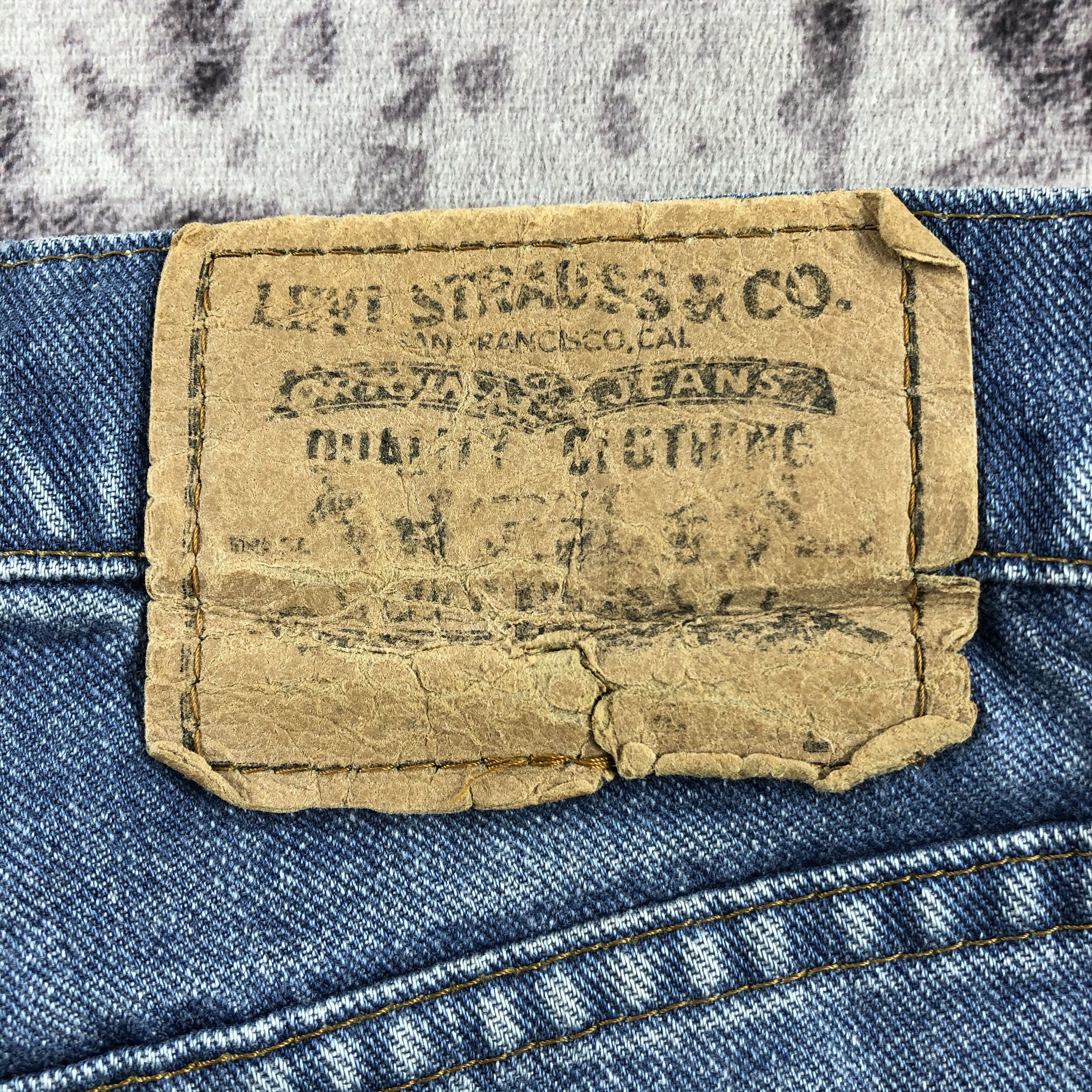 Levi's × Vintage 90s Vintage Blue Wash Levis 512 Jeans-JM2734 Size US 29 - 6 Thumbnail