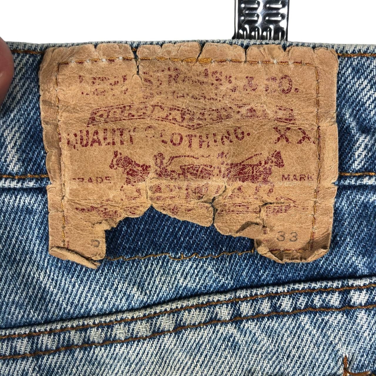 Levi's Vintage Lev'is Strauss Denim Jeans Size US 28 / EU 44 - 9 Thumbnail