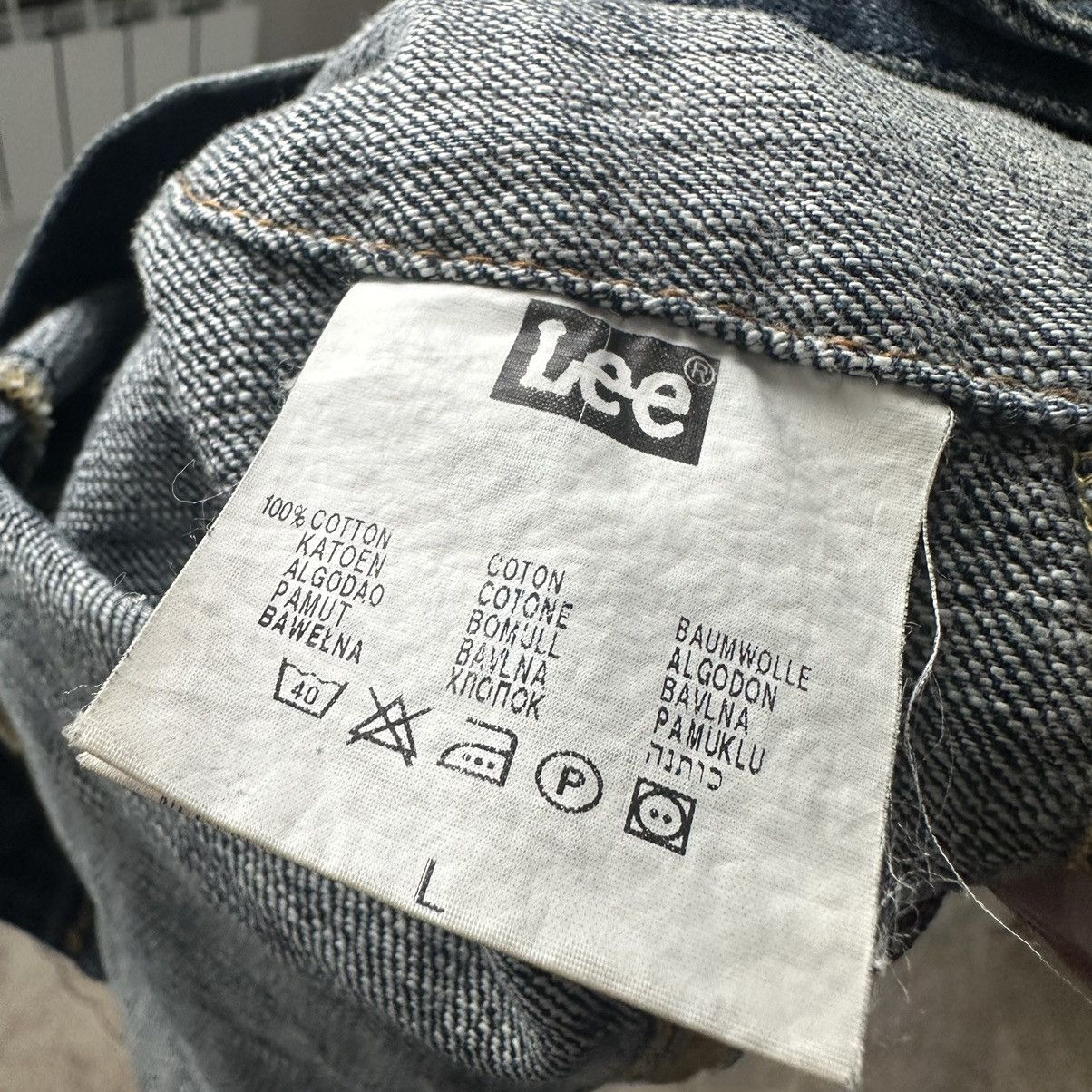 Lee Lee Riders trucker jacket single pocket Size US L / EU 52-54 / 3 - 12 Thumbnail