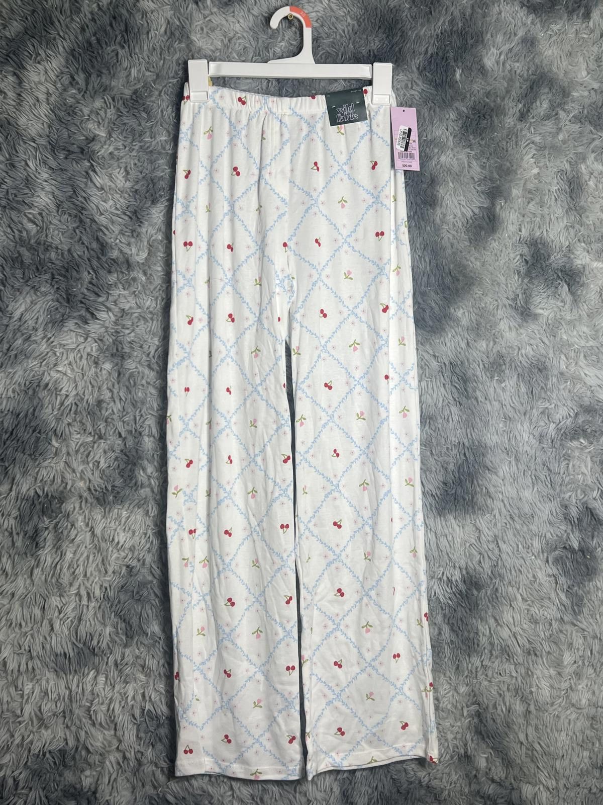 Other Wild Fable XS Straight Leg Floral Print Pants Size ONE SIZE - 1 Thumbnail