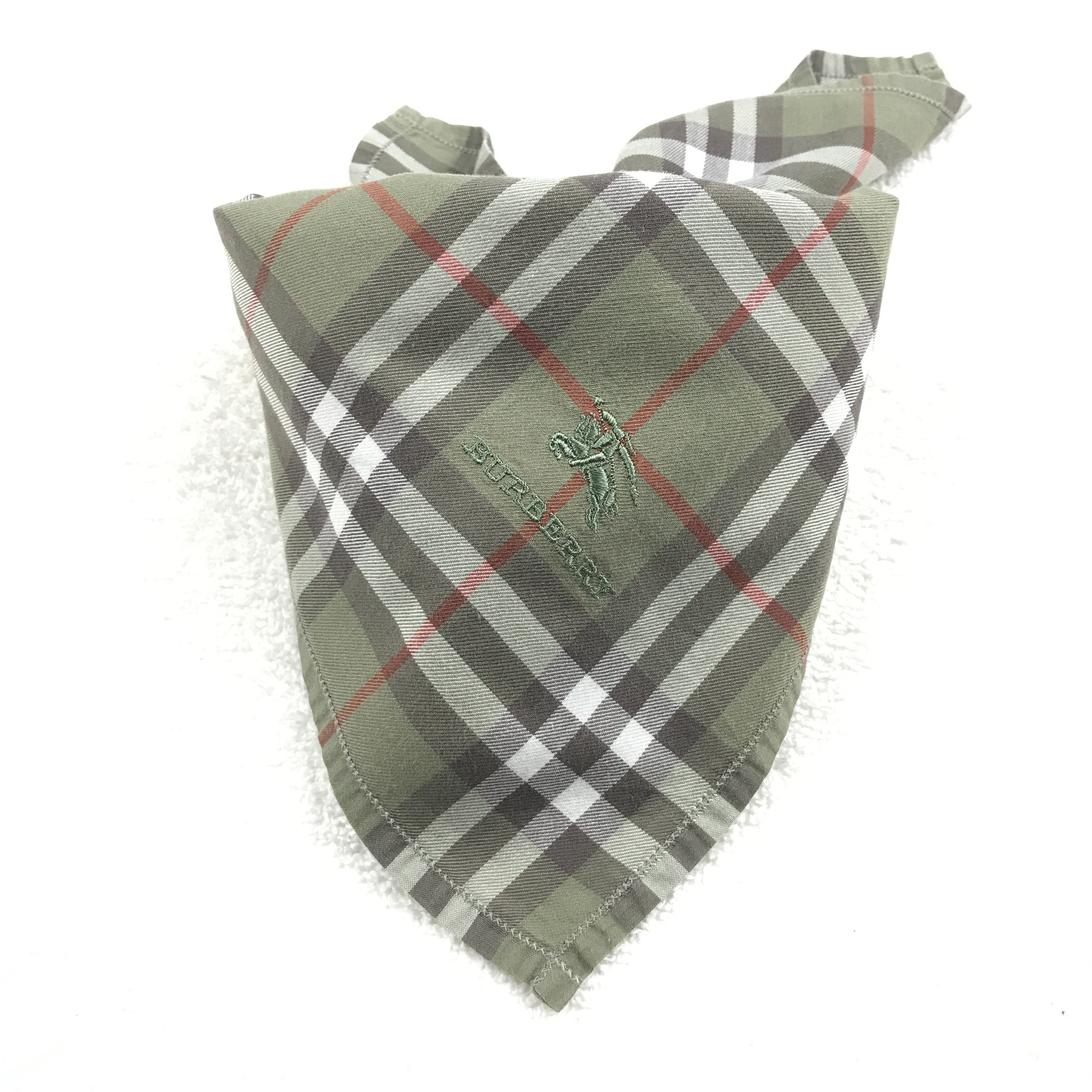 Burberry × Vintage Vintage Burberry Bandana Neckerchief Handkerchief Size ONE SIZE - 4 Thumbnail