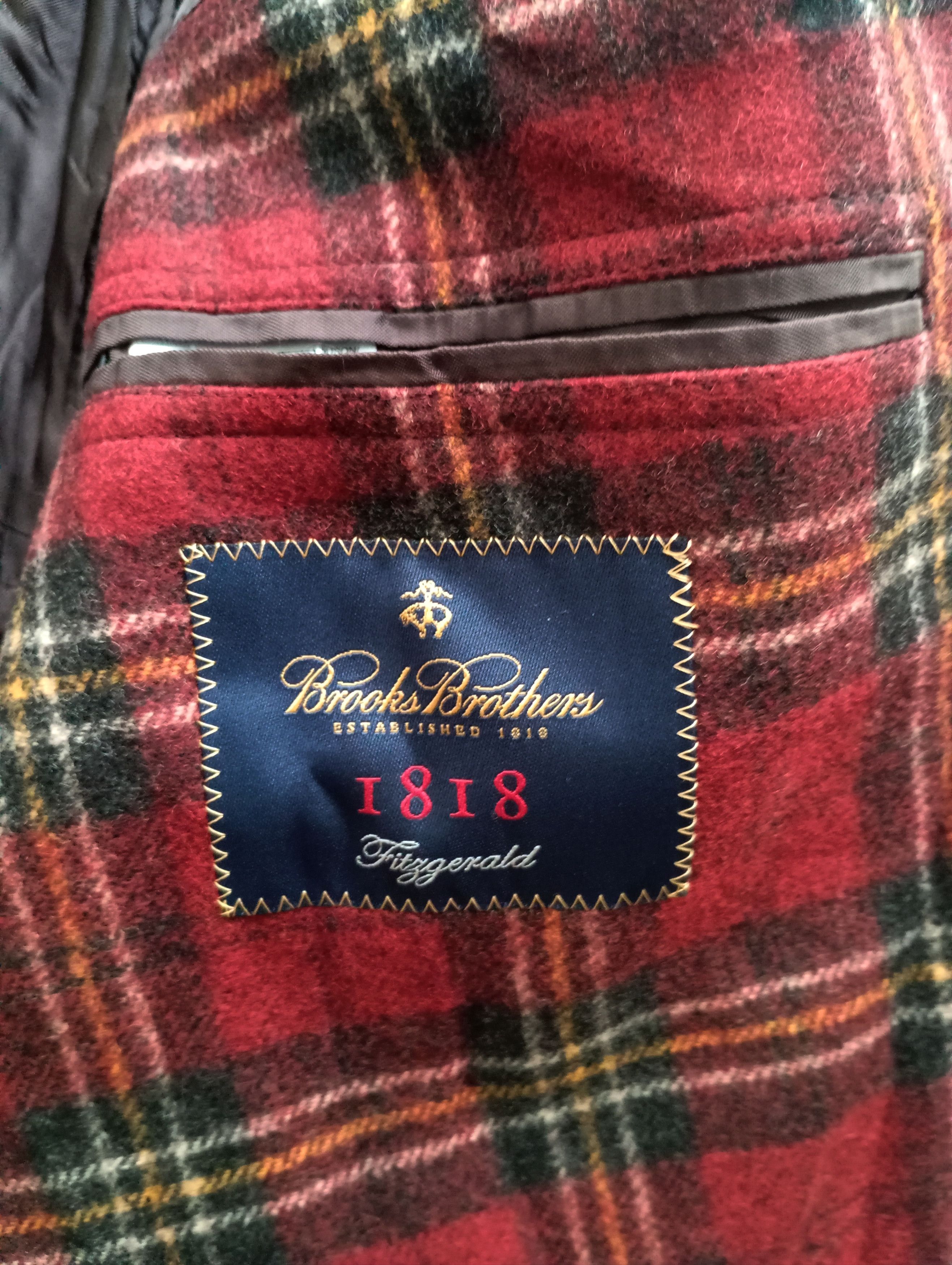 Brooks Brothers Brooks Brothers Vintage Blazer Jacket Size 44R - 7 Thumbnail