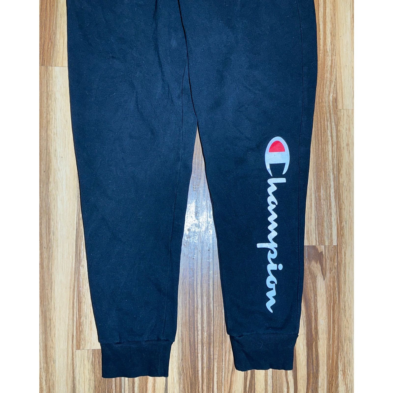 Champion Black Champion Sweatpants Size L Size US 32 / EU 48 - 2 Thumbnail