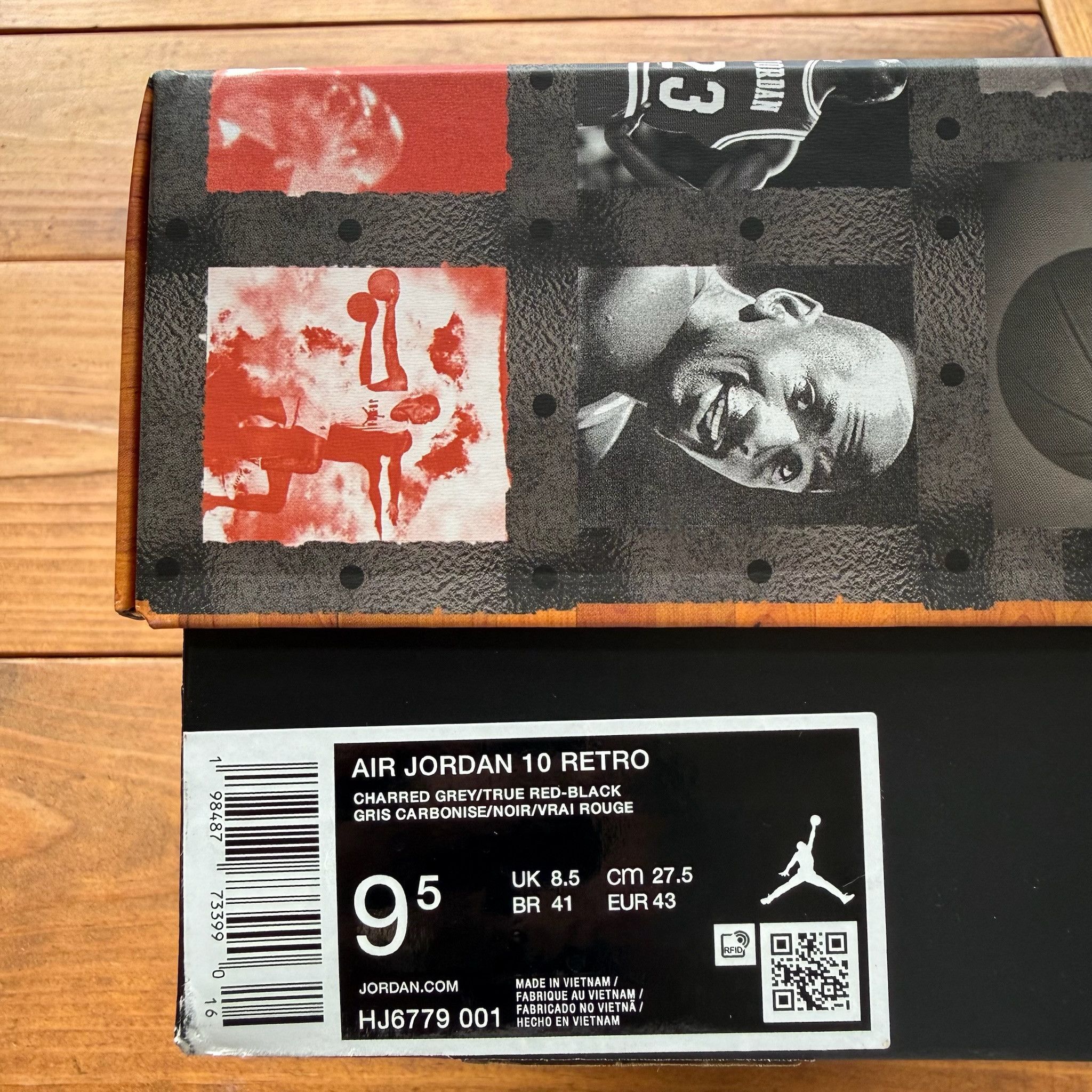 Jordan Brand HJ6779 001 - Jordan 10 Retro 'Shadow' 2025 Size US 9.5 / EU 42-43 - 9 Thumbnail