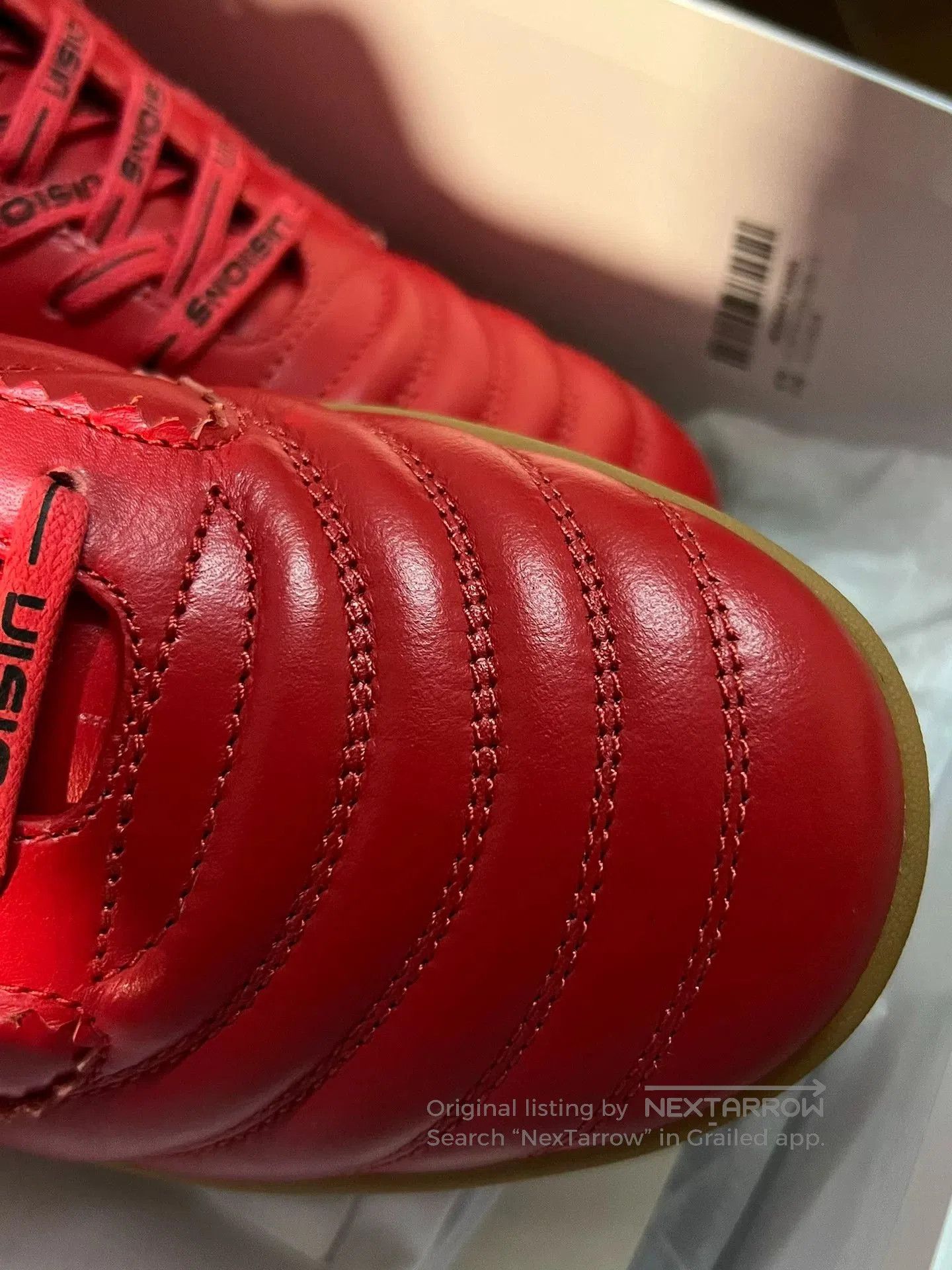 Givenchy Givenchy Red Leather Soccer Shoes. Size US 8 / EU 41 - 5 Thumbnail