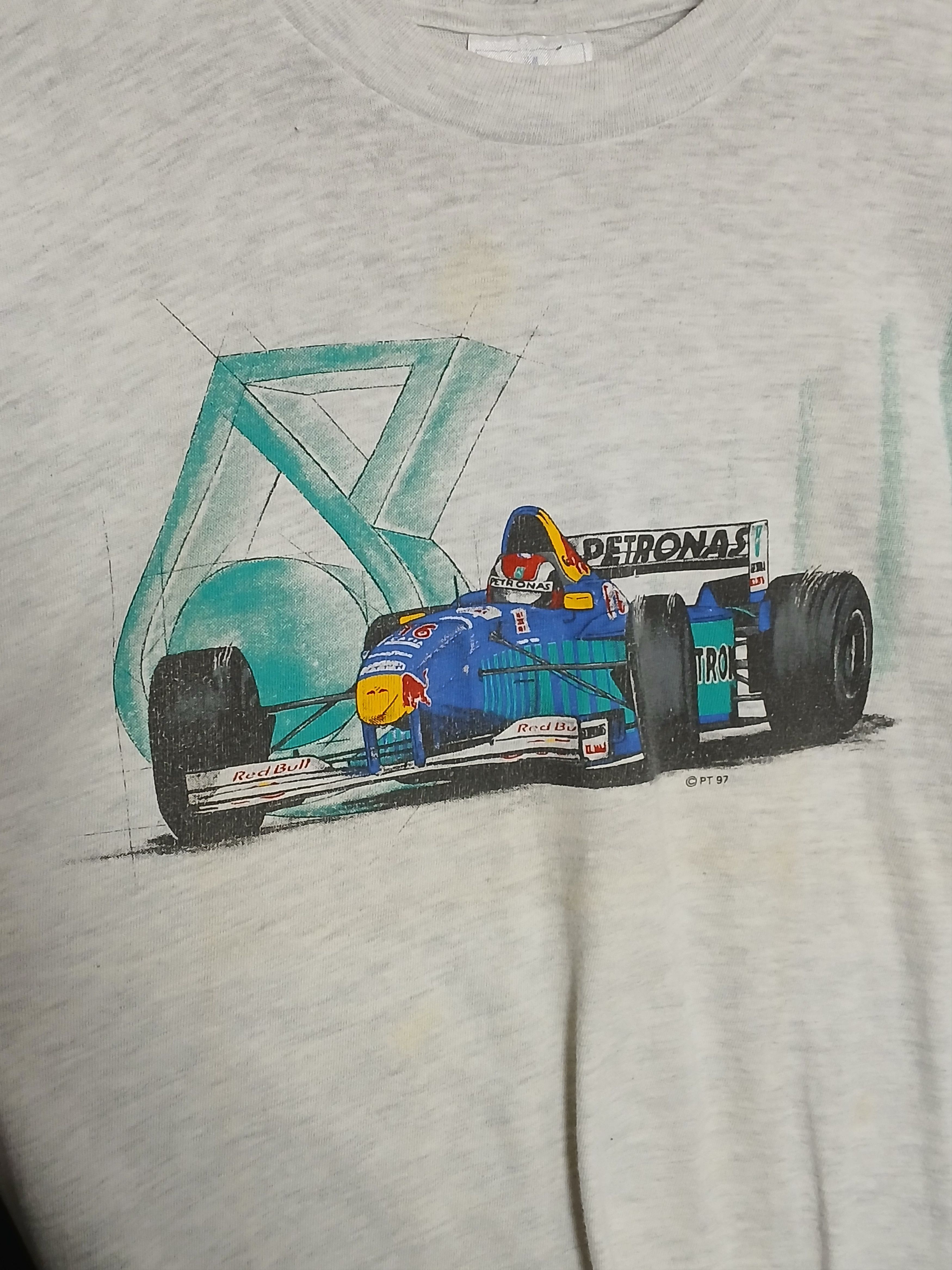 Formula 1 × Red Bull × Vintage Vintage Red Bull Sauber Petronas F1 Team Racing T-Shirt Size US M / EU 48-50 / 2 - 3 Thumbnail