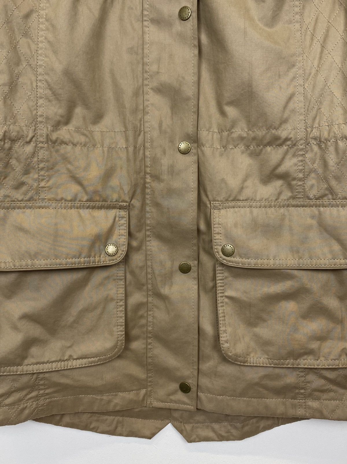 Barbour Vintage Barbour Broadstone Full Zip Jacket Ladies Size 14 Size L / US 10 / IT 46 - 4 Thumbnail
