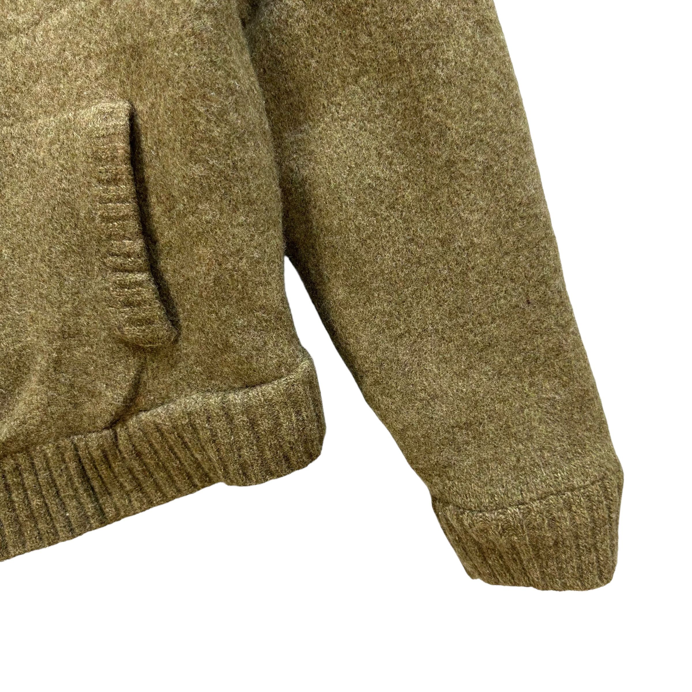 L.L. Bean L.L. Bean Sherpa Turtle Neck Lambs Wool Jacket #A21-0498 Size L / US 10 / IT 46 - 6 Thumbnail