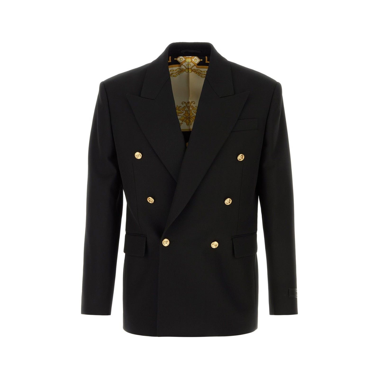 Versace VERSACE Black Wool Blazer New And Authentic (Men's size:M;) Size US M / EU 48-50 / 2 - 1 Thumbnail