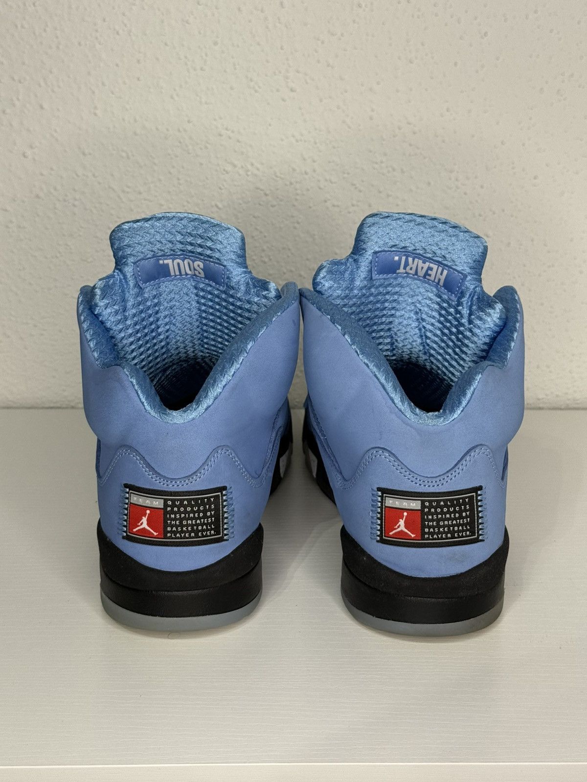 Jordan Brand Jordan 5 Retro UNC University Blue Size US 10 / EU 43 - 3 Thumbnail