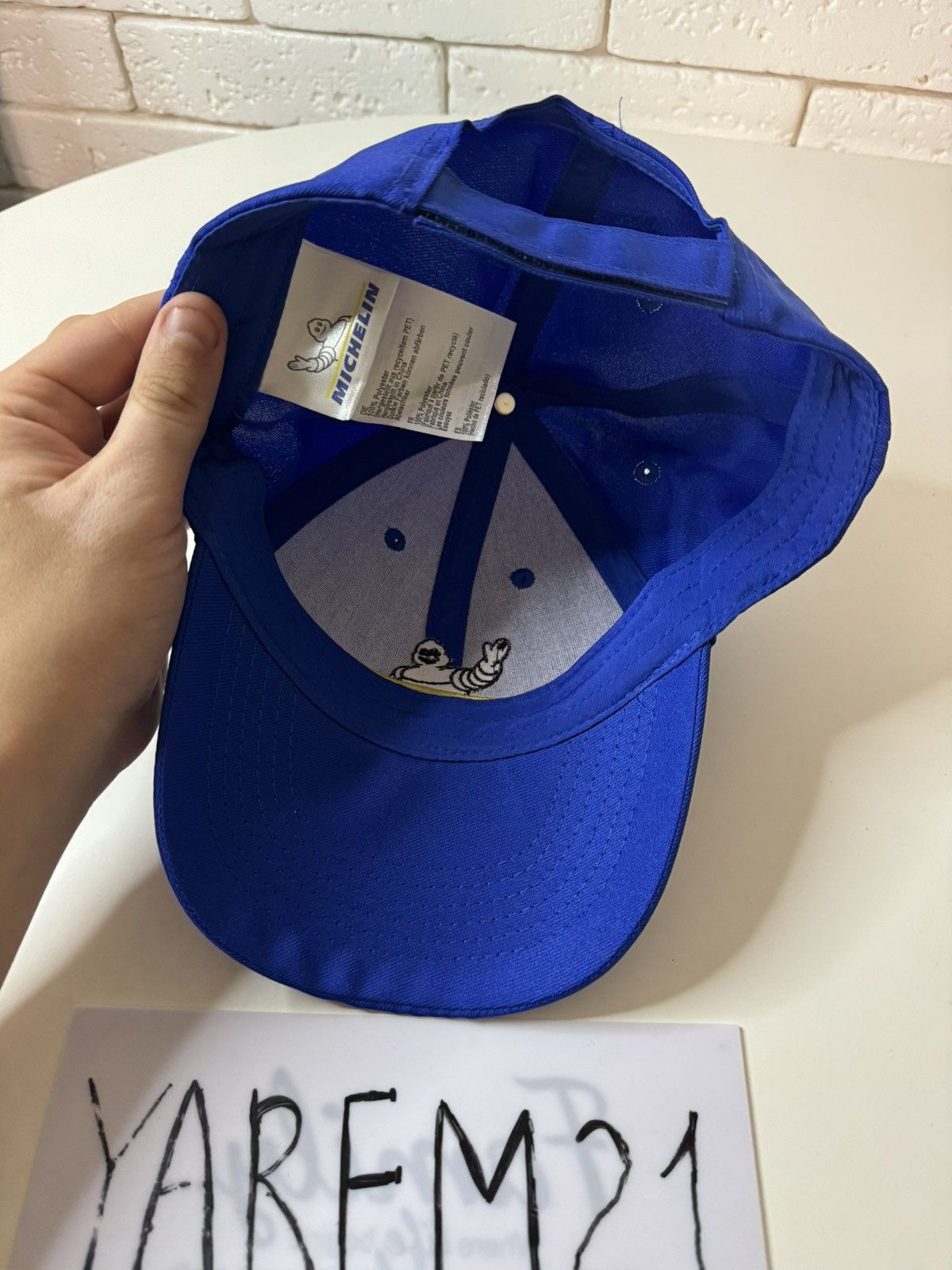 Vintage Michelin cap hat Size ONE SIZE - 4 Thumbnail