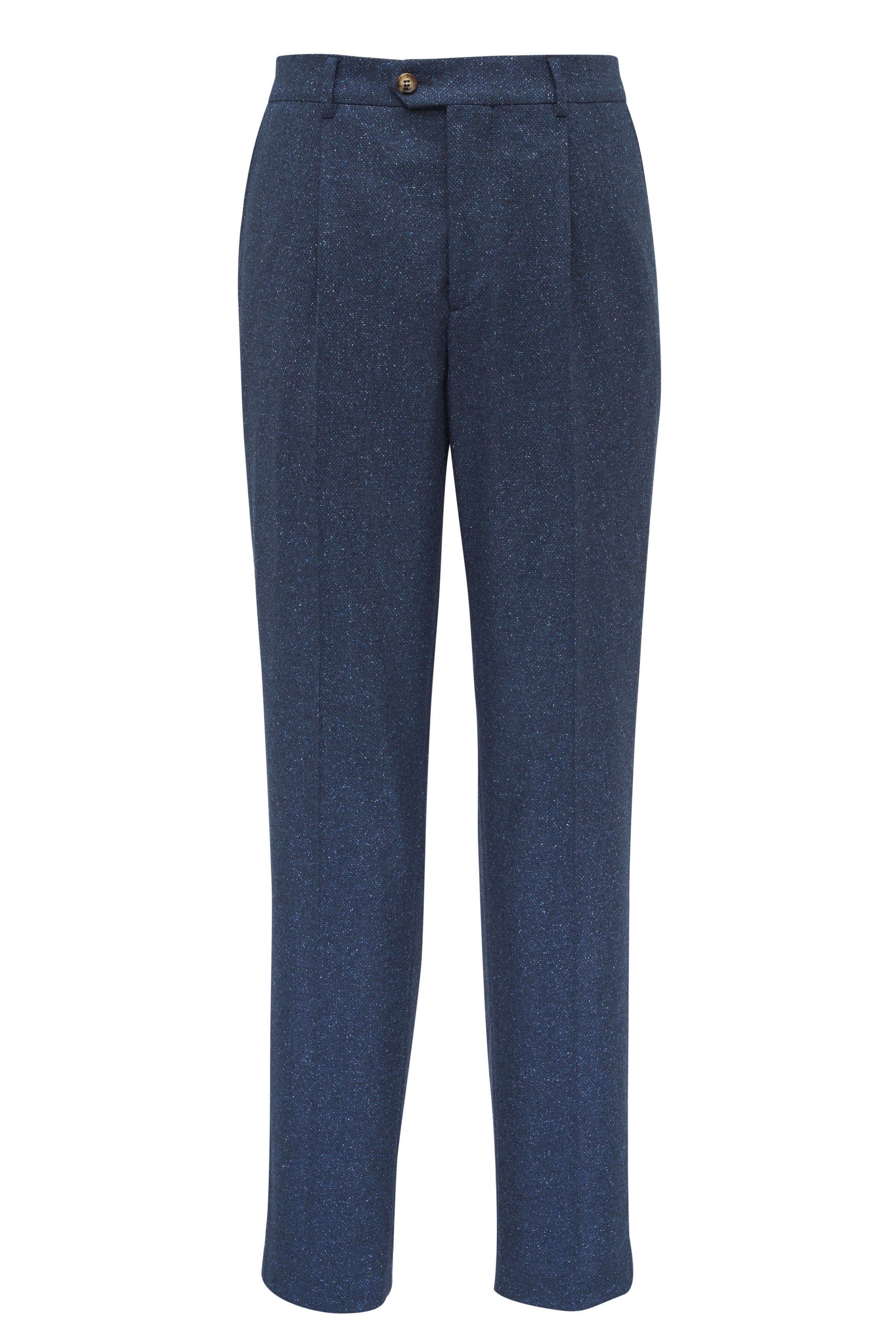 Brunello Cucinelli o1mtch0225 Donegal Leisure Suit in Blue Size 42R - 6 Thumbnail