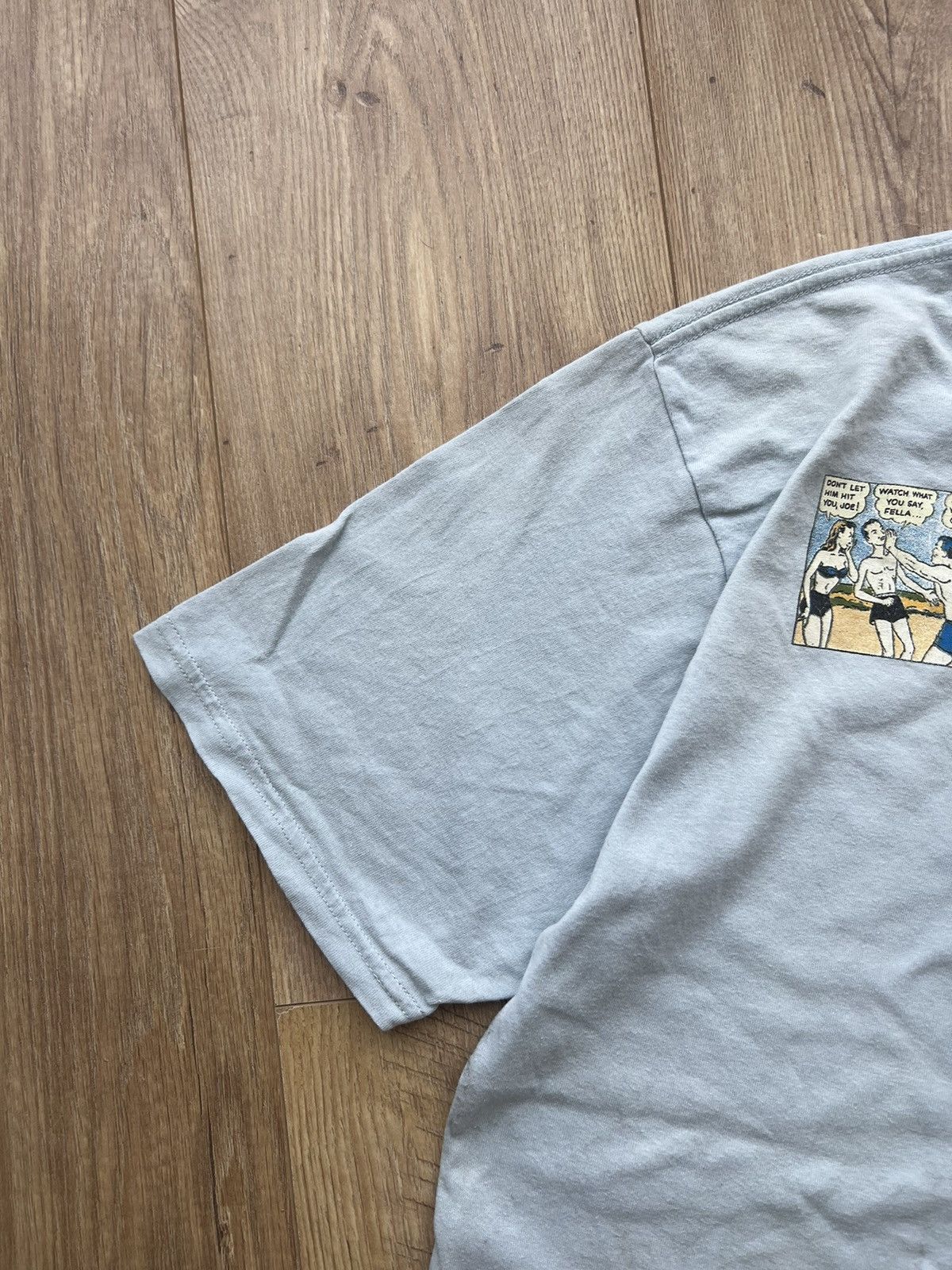 Nike 00’s NIKE COMICS VINTAGE RARE TEE HEY SKINNY Y2K Size US S / EU 44-46 / 1 - 4 Thumbnail