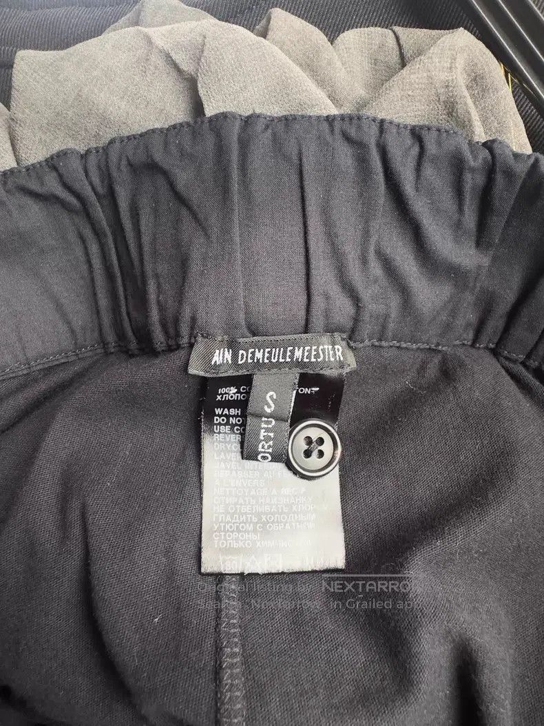 Ann Demeulemeester Ann Demeulemeester size S Semi-transparent mesh pants Size 22" - 9 Thumbnail