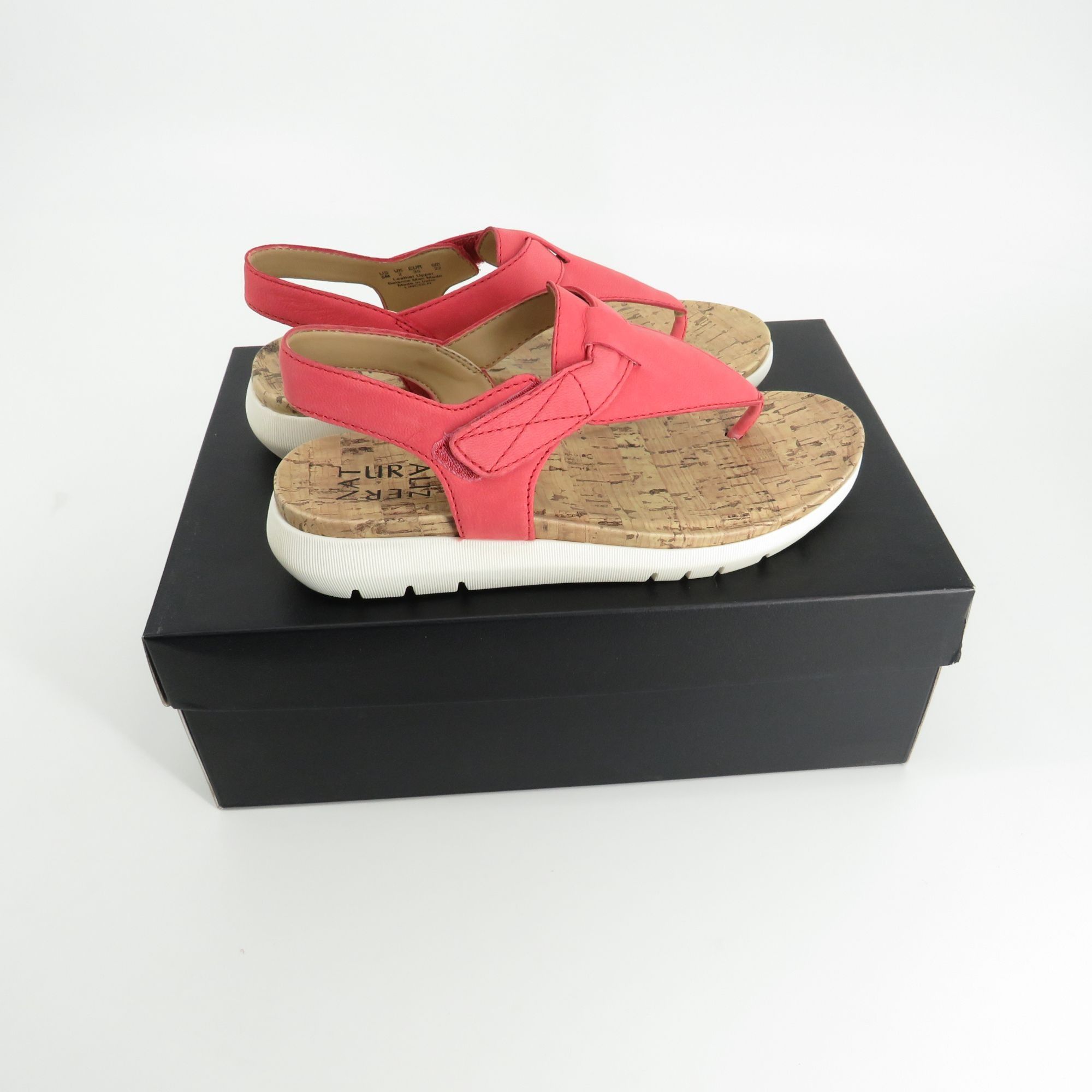Naturalizer Naturalizer Womens Coral Cork Sole Slingback Sandals Size 5 Size US 5 / IT 35 - 1 Thumbnail