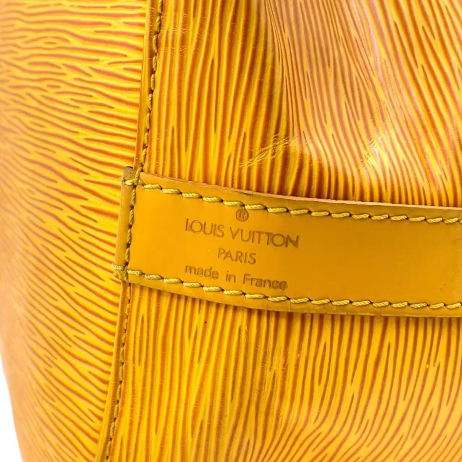 Louis Vuitton Louis Vuitton - Yellow Epi Leather Bucket Bag Size ONE SIZE - 6 Thumbnail