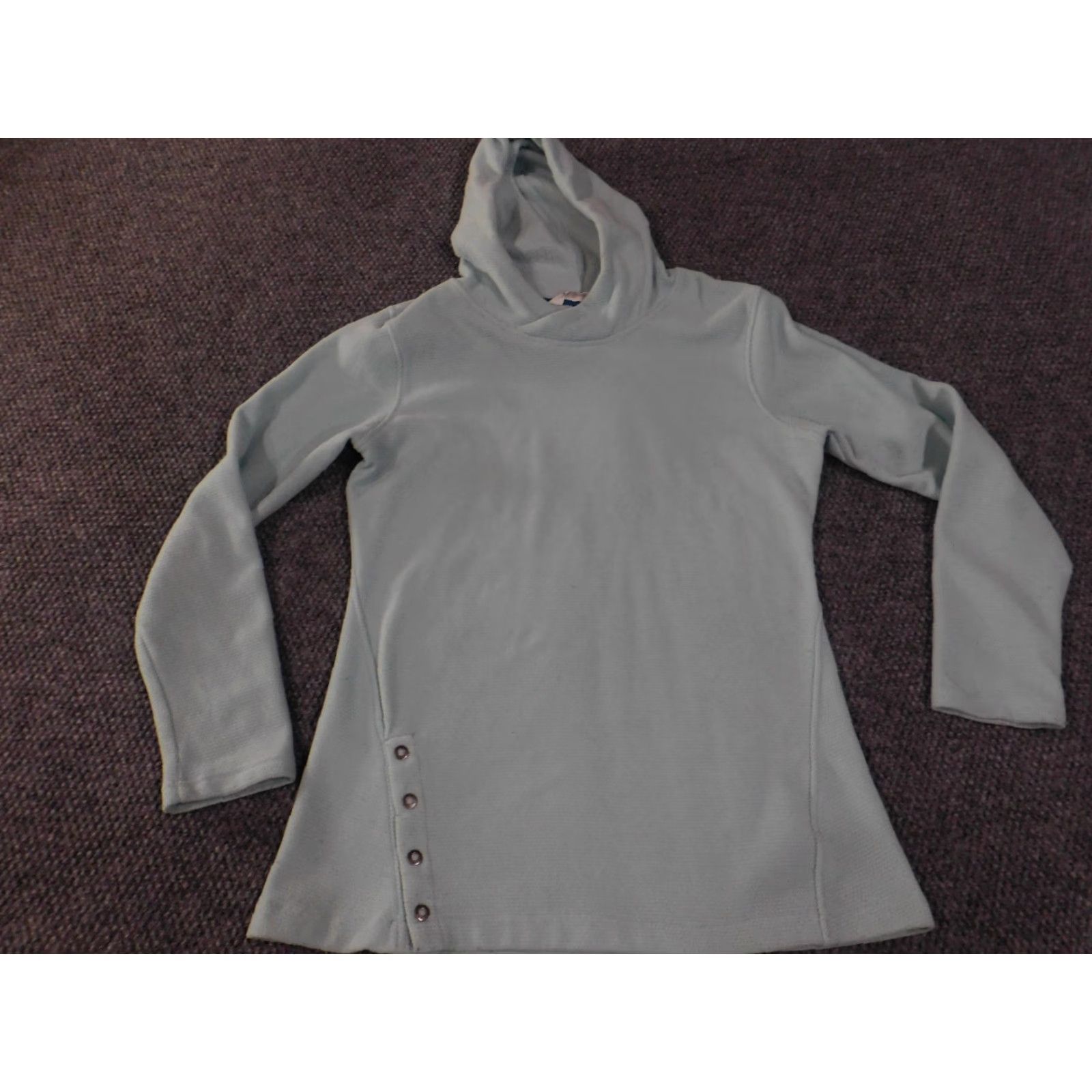 Mountain Khakis VINTAGE Mountain Khakis Hoodie Womens M Blue Pullover Cardigan? Size M / US 6-8 / IT 42-44 - 2 Thumbnail